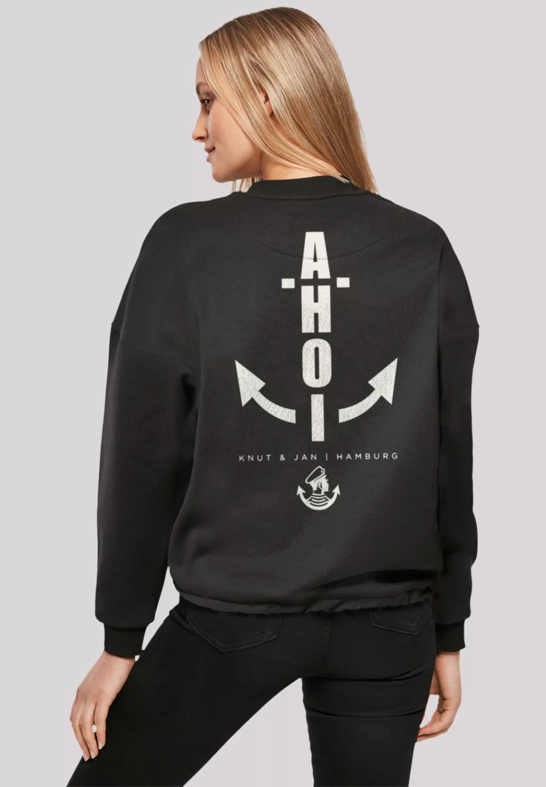 F4NT4STIC Sweatshirt "Ahoi Anker Knut & Jan Hamburg", Print günstig online kaufen