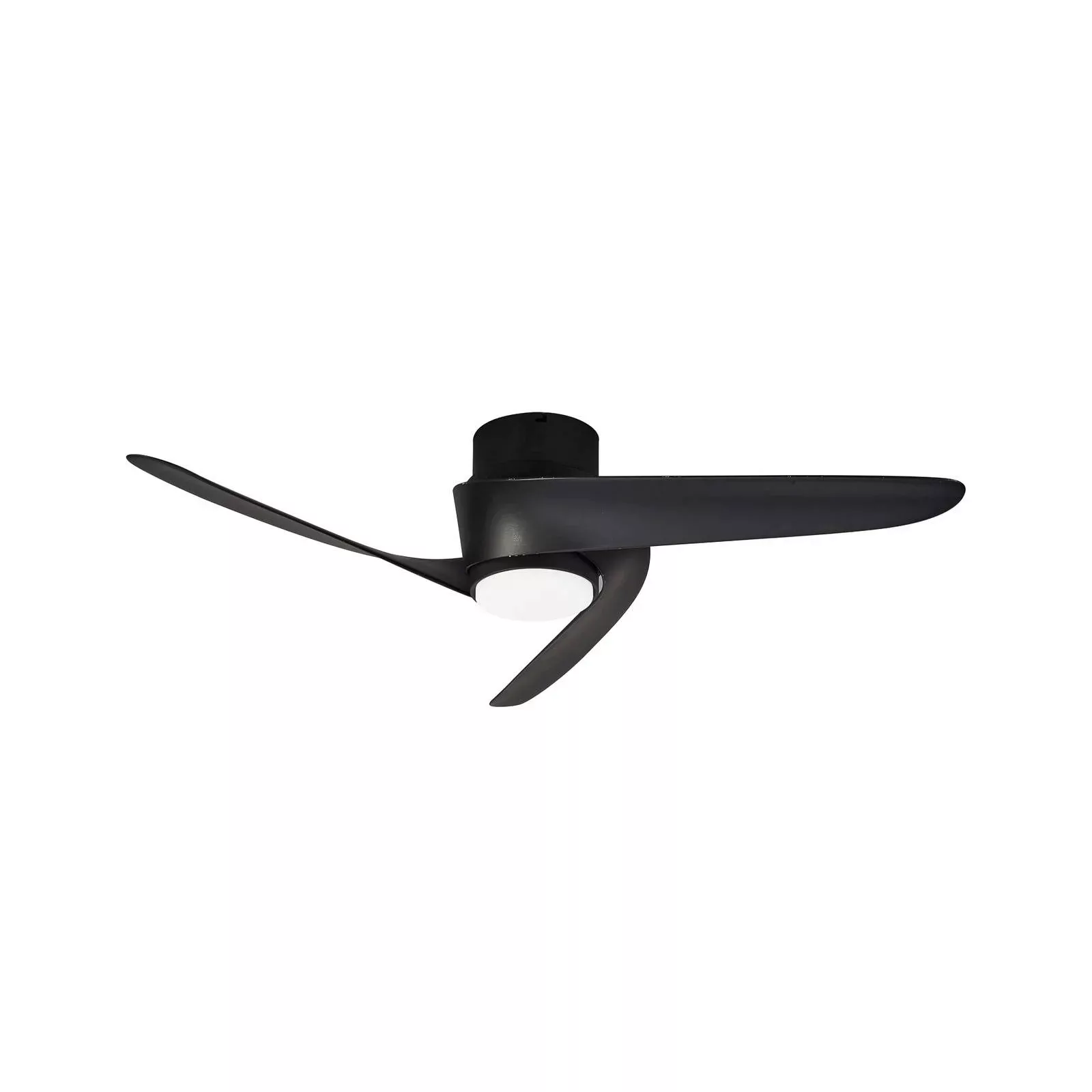 LED-Deckenventilator Island, schwarz, DC leise Ø 102 cm CCT günstig online kaufen