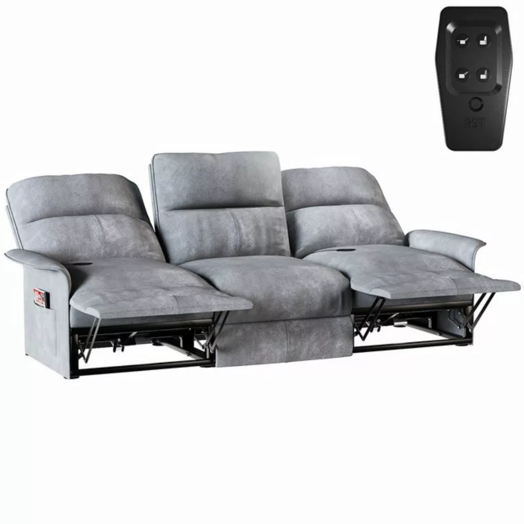 HOMALL Sofa Elektrisches 3-Sitzer, verstellbar von 105° bis 118°, 200 kg be günstig online kaufen
