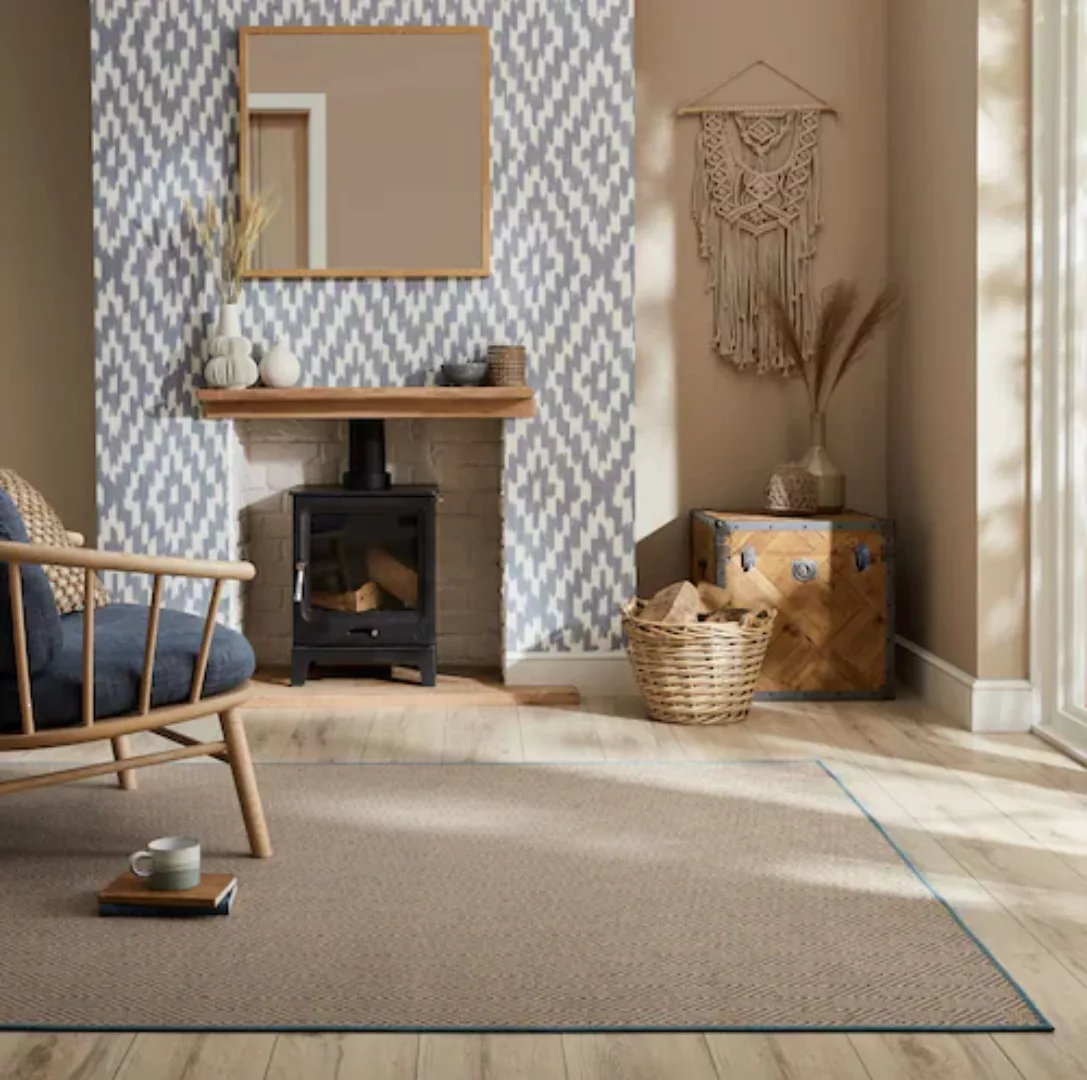 FLAIR RUGS Teppich »Jute Diamond«, rechteckig, Jute Teppich günstig online kaufen