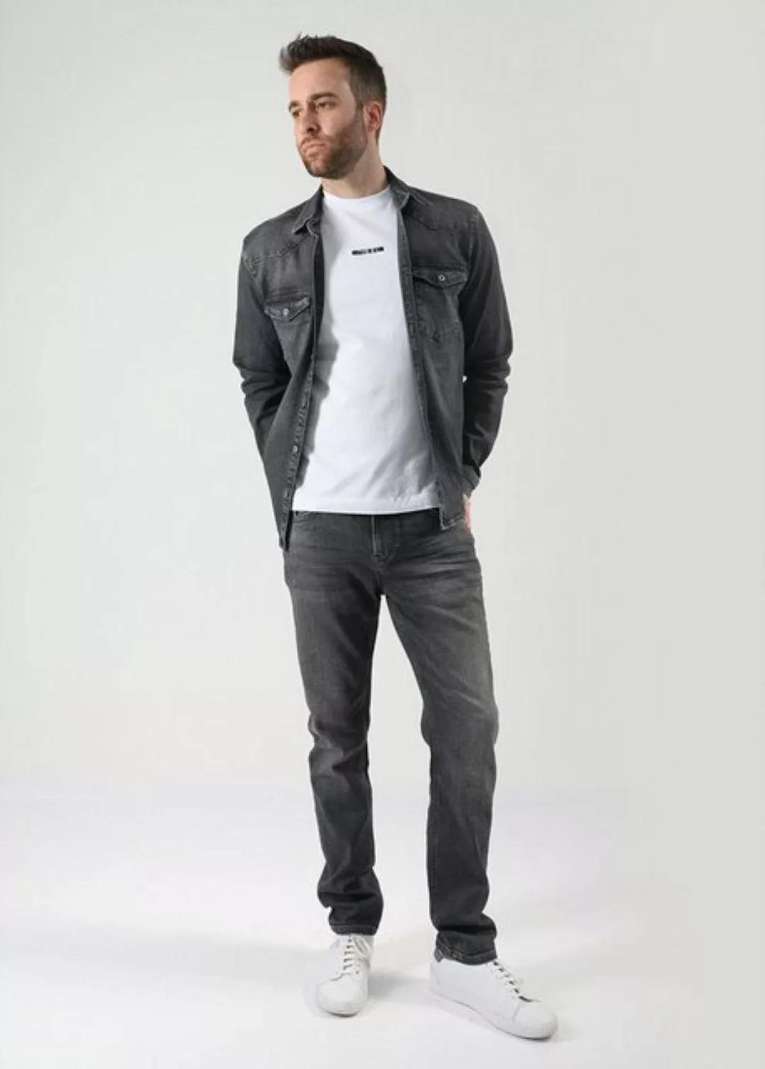 Miracle of Denim 5-Pocket-Jeans Ricardo im Used Look günstig online kaufen