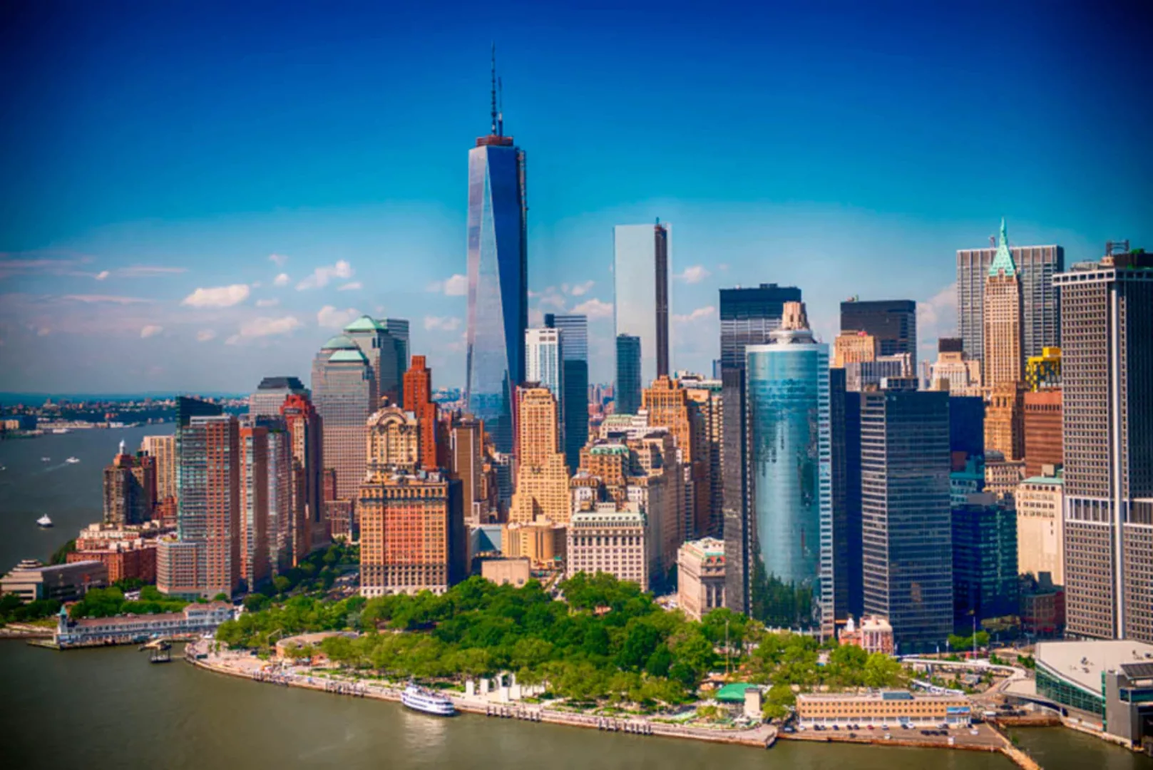 Papermoon Fototapete »Lower Manhattan Skyline« günstig online kaufen