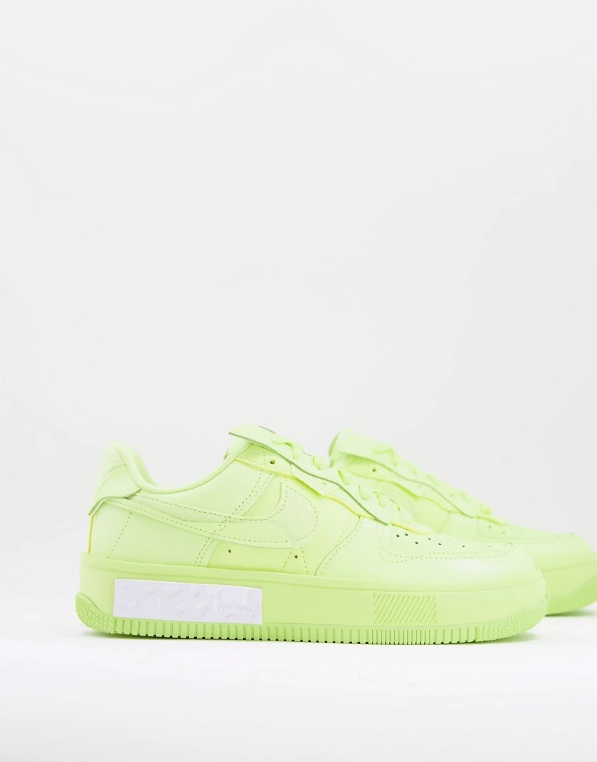 Nike – Air Force 1 Fontanka – Sneaker in Gelb günstig online kaufen