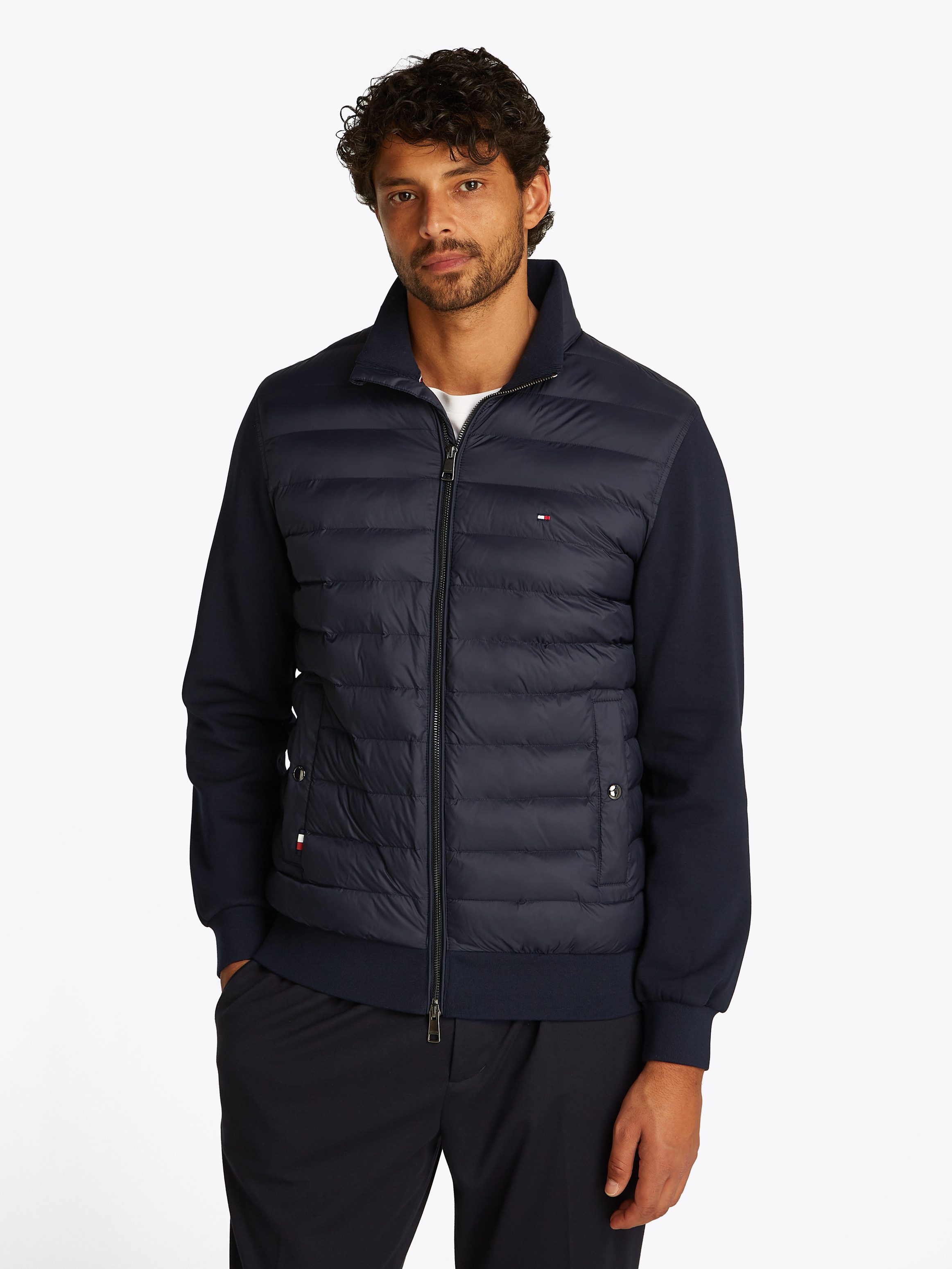 Tommy Hilfiger Sweatjacke MIX MEDIA STAND günstig online kaufen