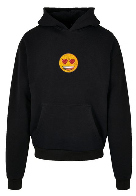 emoji couture Hoodie Smiling furry yellow face jewel hearted eyes Premium Q günstig online kaufen