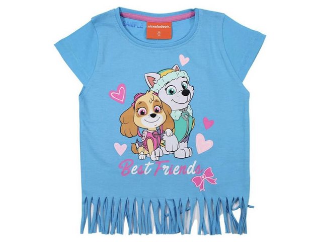 PAW PATROL T-Shirt mit Fransen günstig online kaufen