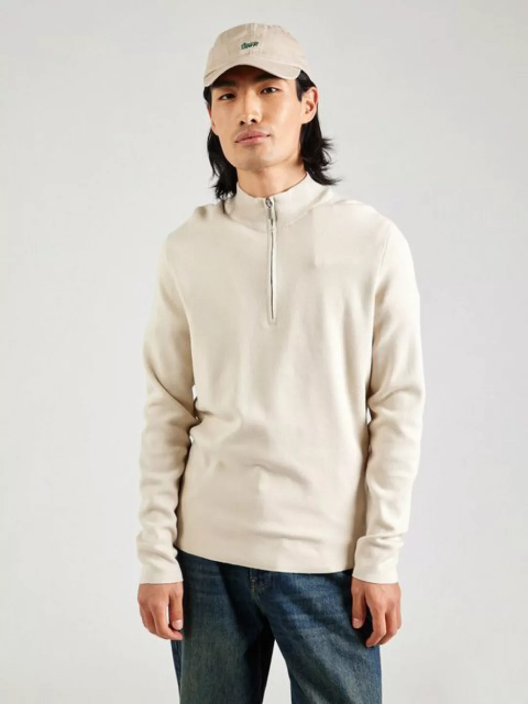 ONLY & SONS Troyer ONSCOOPER REG 12 HALF ZIP HIGH NECK KNIT günstig online kaufen