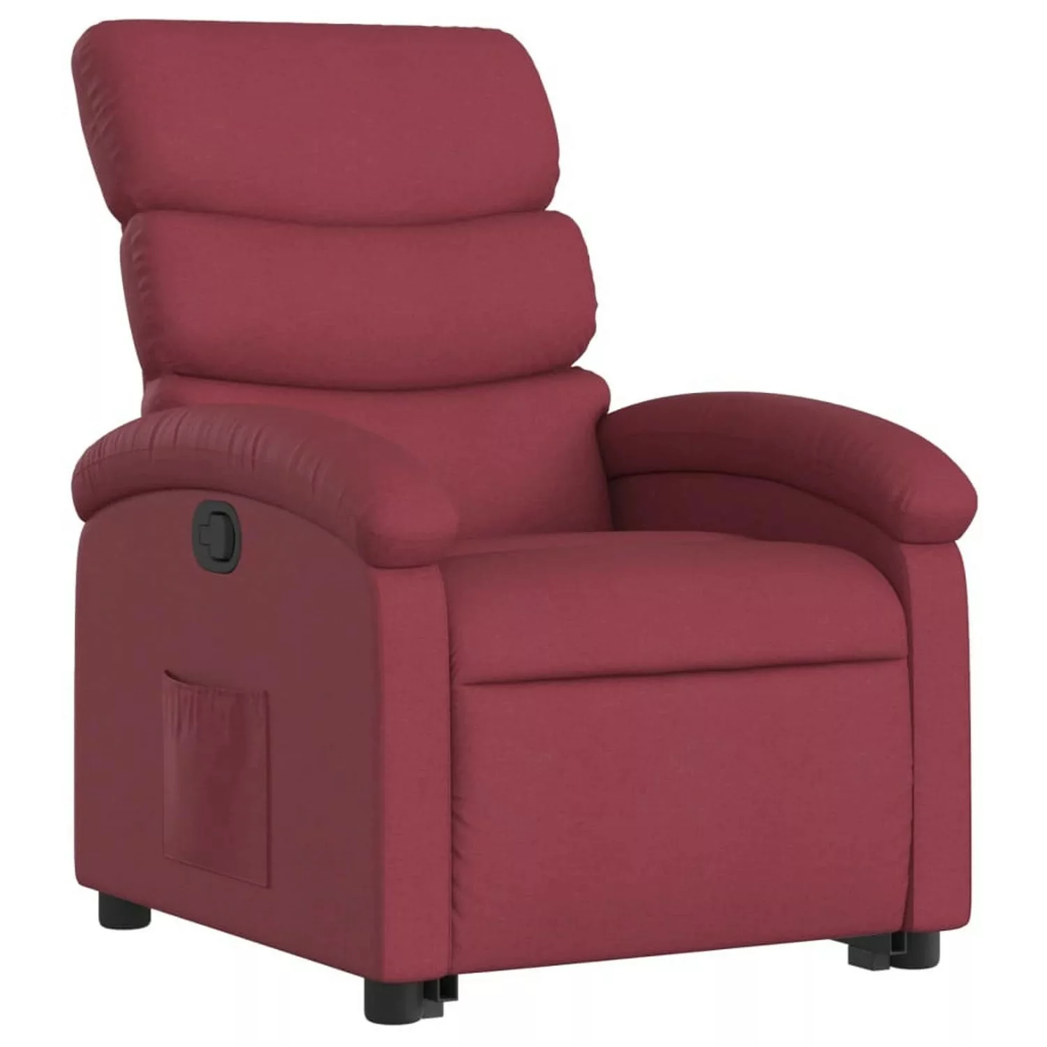 vidaXL Relaxsessel mit Aufstehhilfe Weißrot Stoff Modell 13 günstig online kaufen