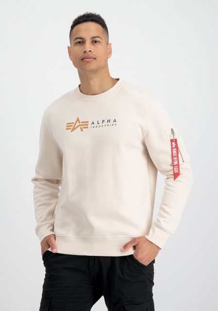 Alpha Industries Sweater "Alpha Industries Men - Sweatshirts Alpha Label Sw günstig online kaufen