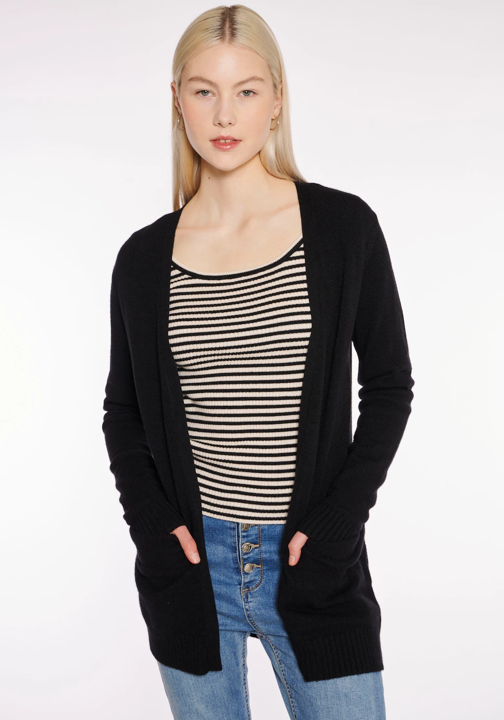 HaILY’S Strickjacke "LS V CD St44acy" günstig online kaufen