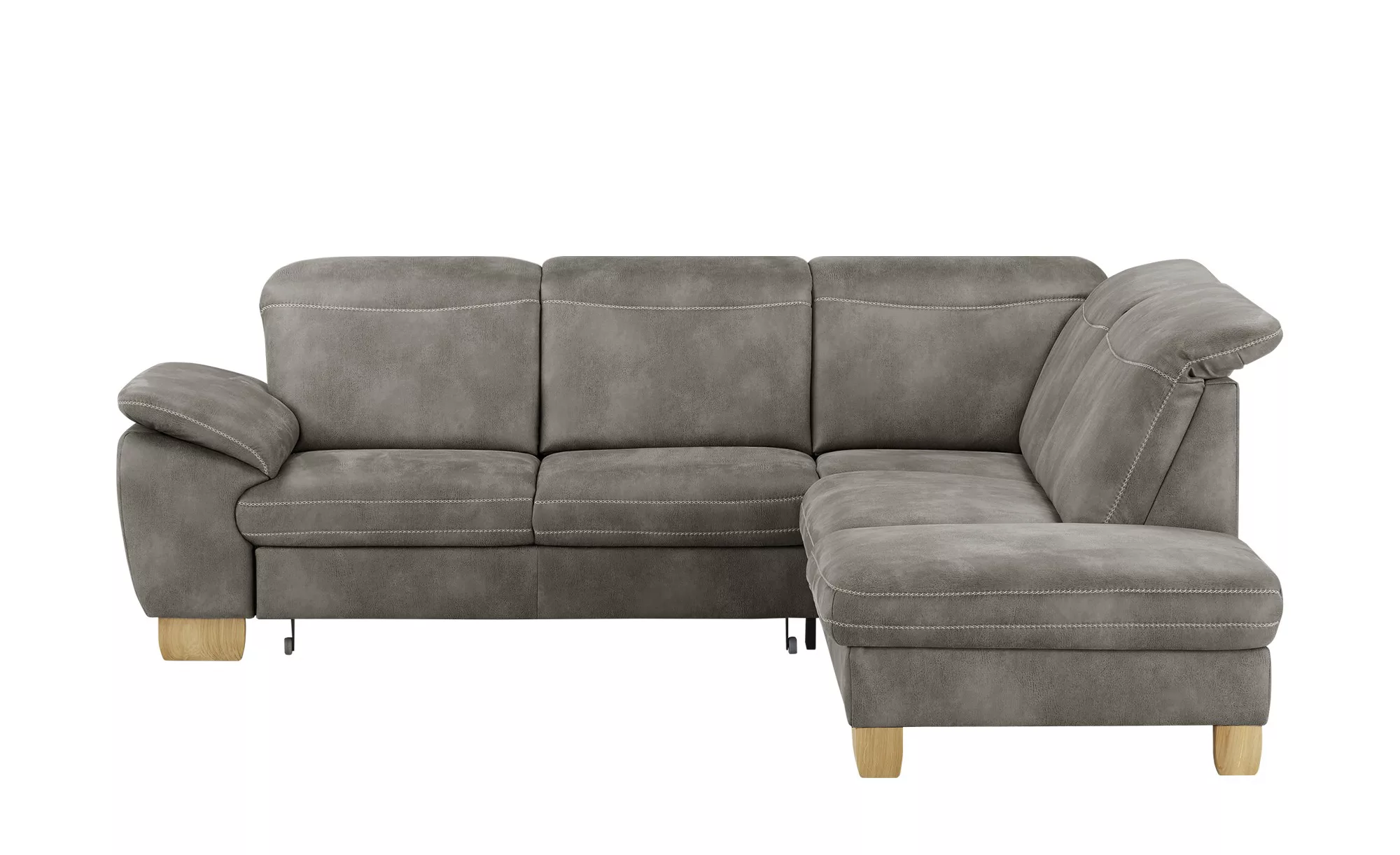 meinSofa Ecksofa  Raica ¦ grau ¦ Maße (cm): B: 266 H: 91 T: 243.0 Polstermö günstig online kaufen