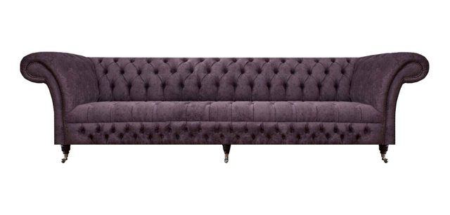 JVmoebel Chesterfield-Sofa Sofa Dreisitzer Wohnzimmer Sofas Couch Luxus Lil günstig online kaufen