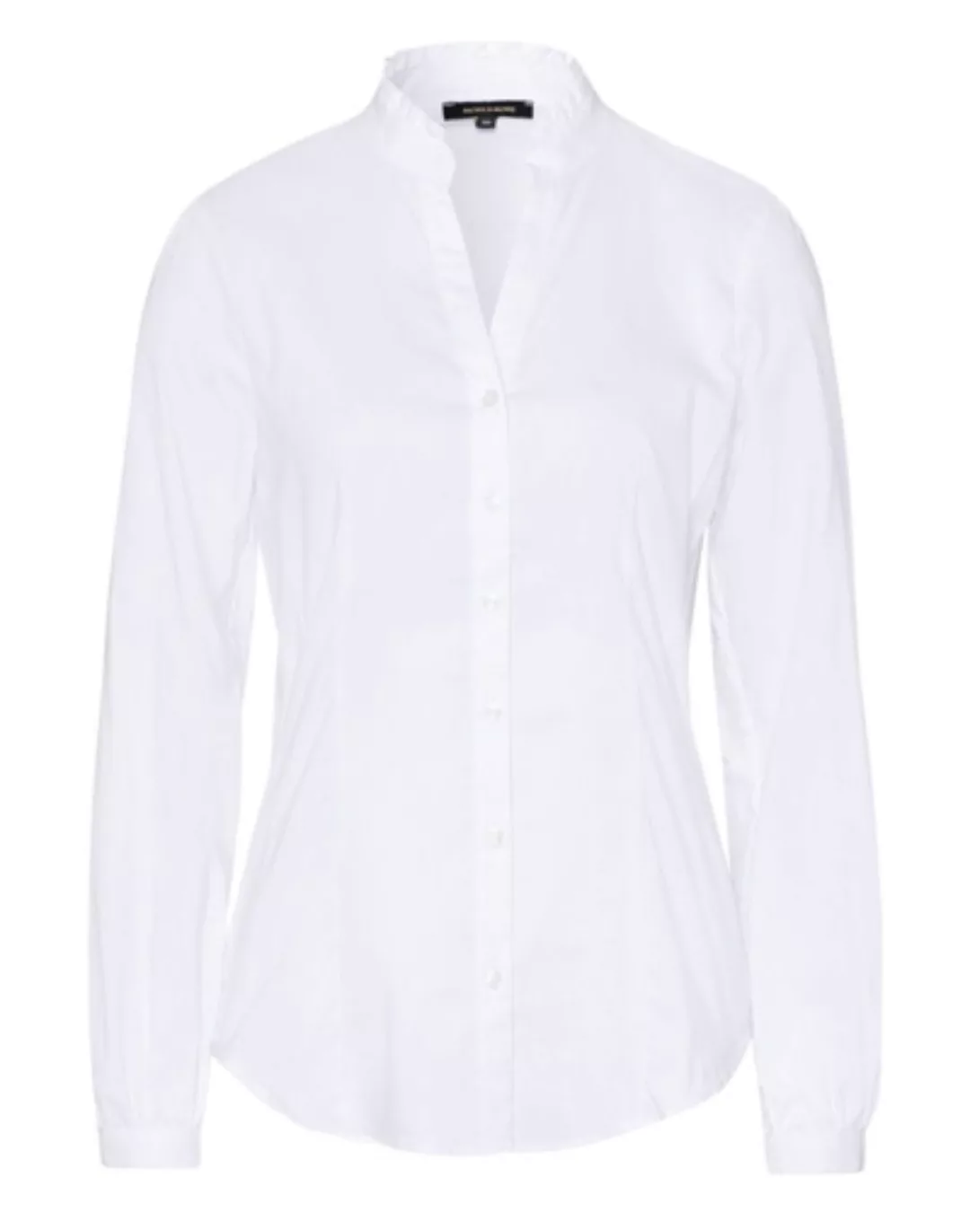 More & More Bluse Cotton Stretch white günstig online kaufen