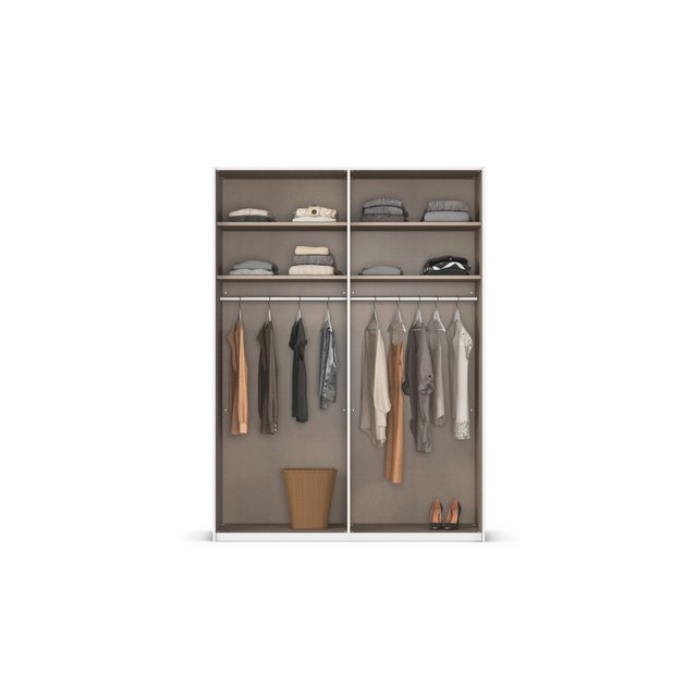 rauch Schwebetürenschrank "Evelyn", in elegantem Stil mit Spiegel 5 Breiten günstig online kaufen