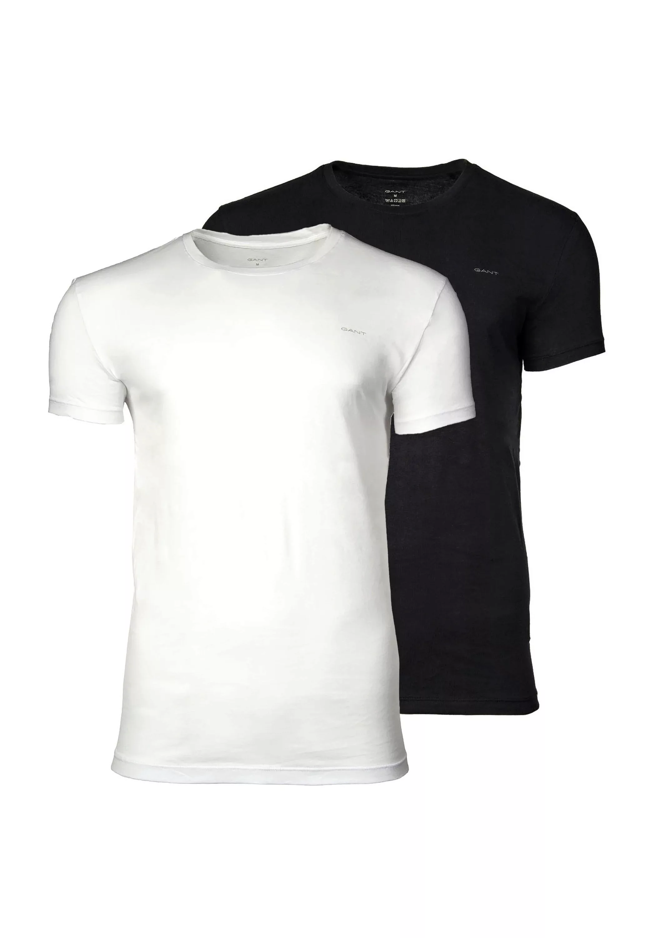 Gant T-Shirt "C-NECK T-SHIRT 2-PACK", aus besonders weichem Material günstig online kaufen