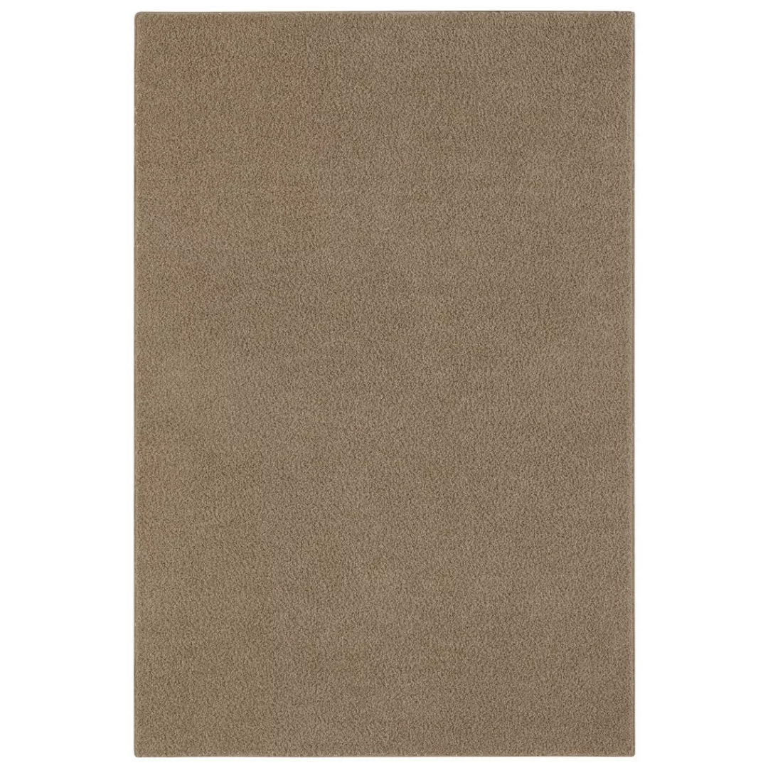 Langflorteppich Softissimo taupe B/L: ca. 115x170 cm günstig online kaufen