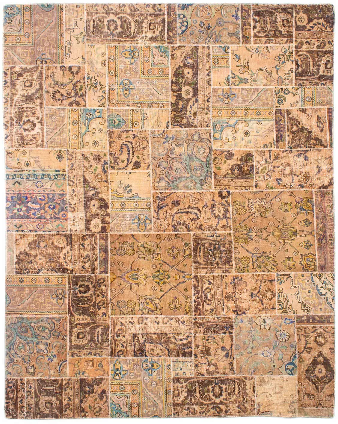 morgenland Teppich »Patchwork - 305 x 242 cm - mehrfarbig«, rechteckig, Woh günstig online kaufen