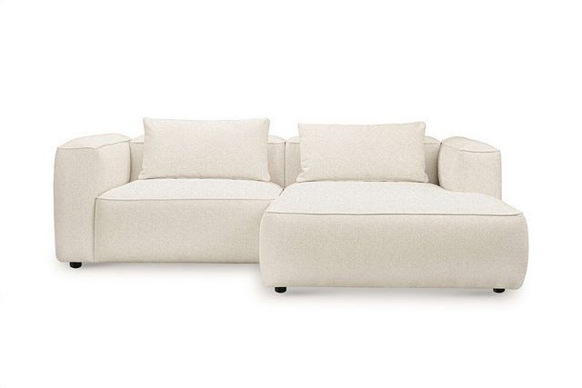 andas Ecksofa "Tvinnet", Breite 228 cm, extra tiefe Sitzfläche, kubisches S günstig online kaufen