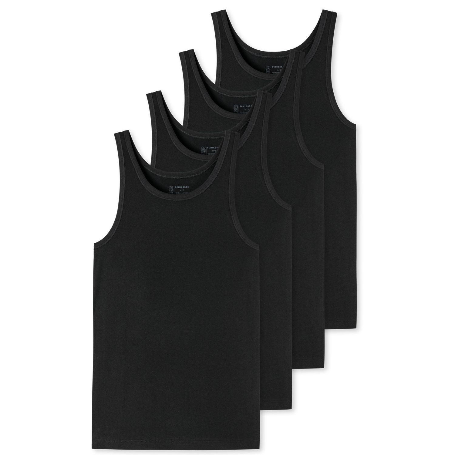 Schiesser Unterhemd Organic Cotton (Mehrpack, 2-St., günstig online kaufen
