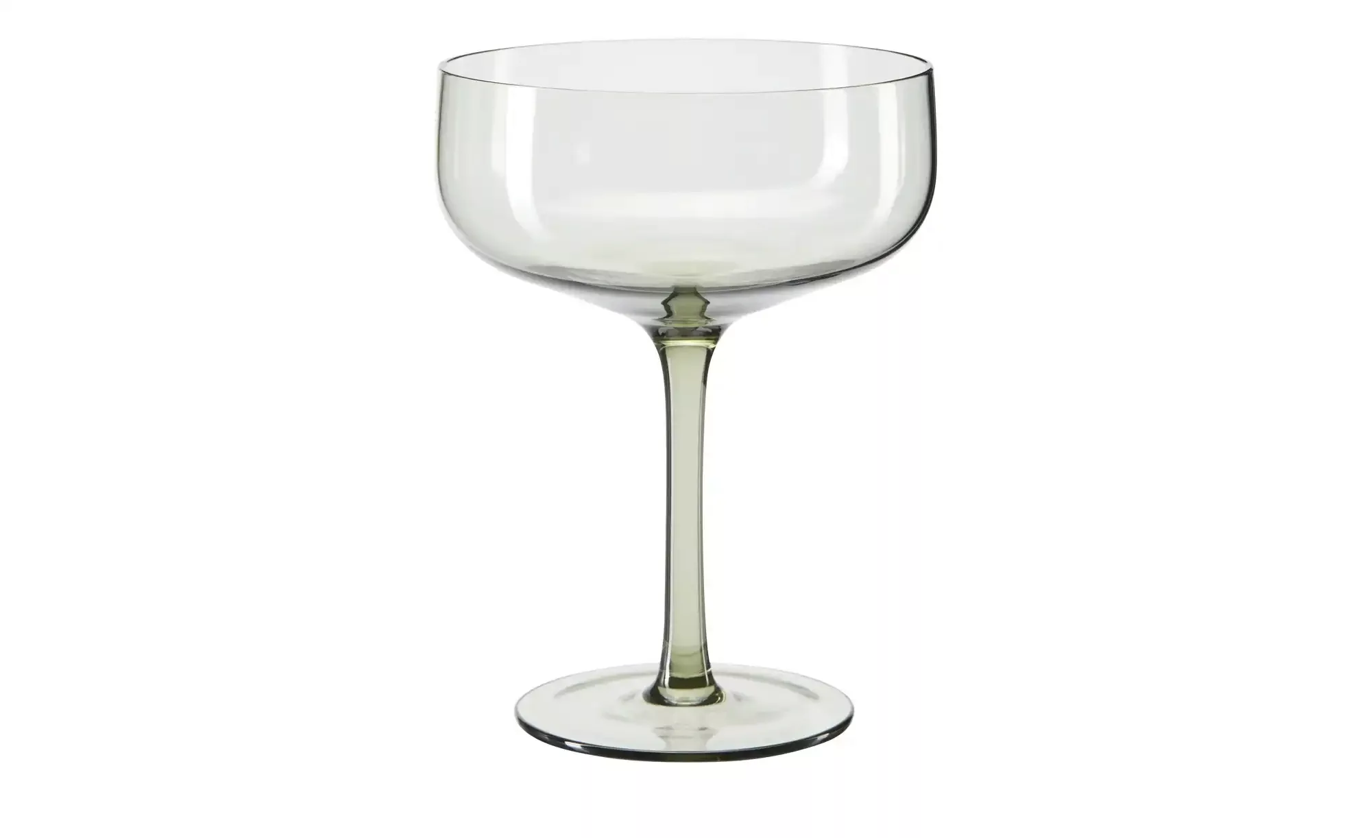 Gray & Jones Champagnerschale   ¦ grün ¦ Glas ¦ Maße (cm): H: 14  Ø: 10.5 G günstig online kaufen