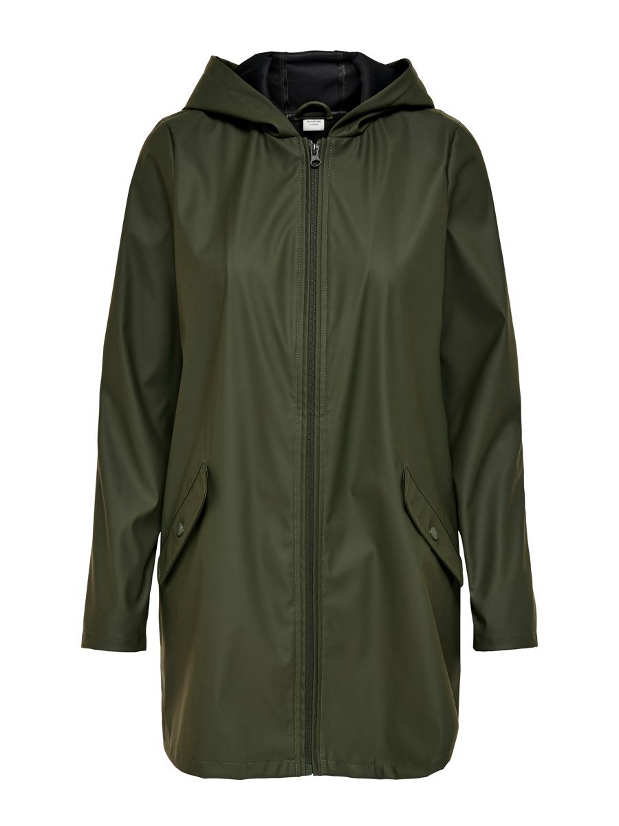 ONLY Tall Regen- Mantel Damen Grün günstig online kaufen