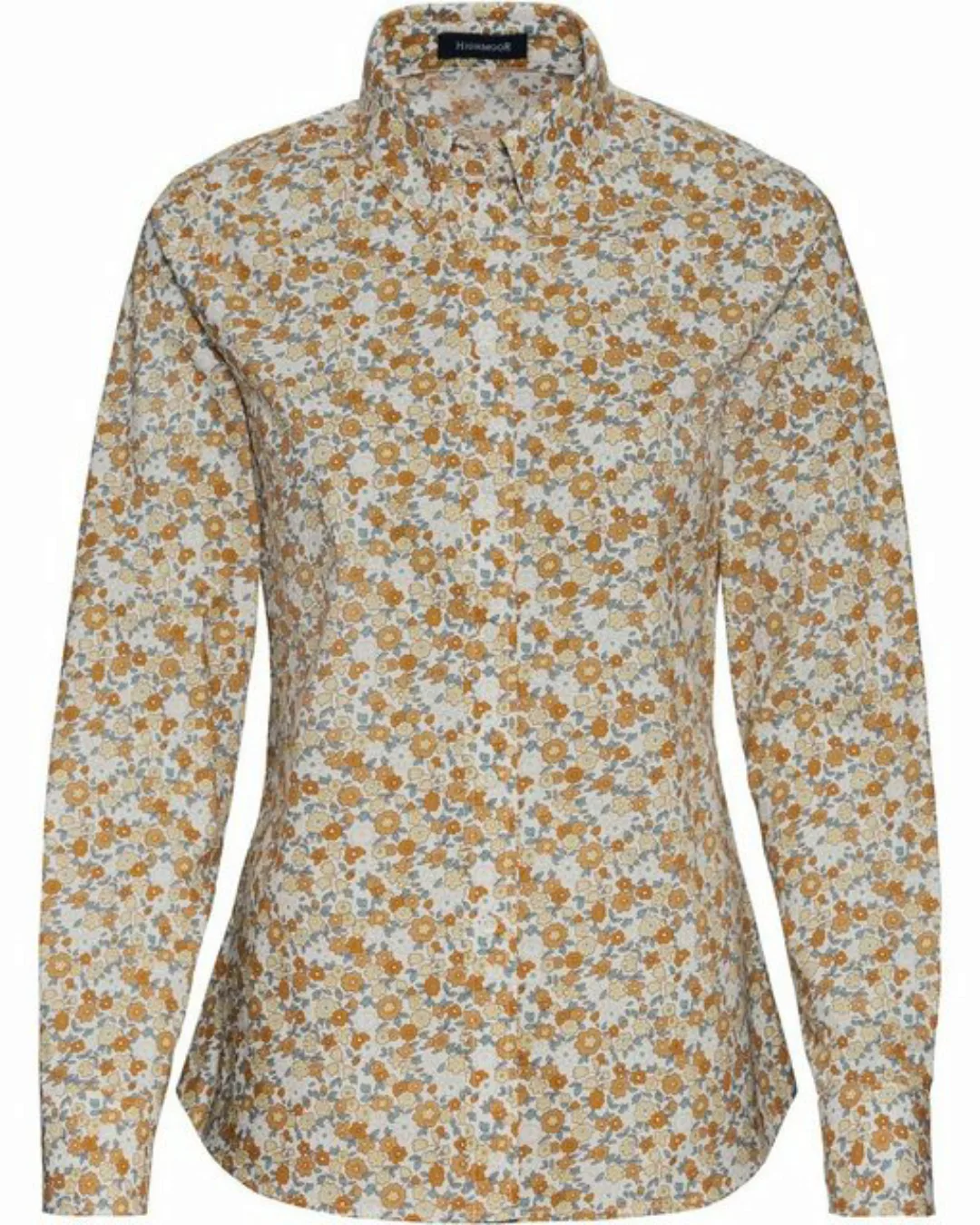 Highmoor Hemdbluse Hemdbluse mit Blumenmuster günstig online kaufen