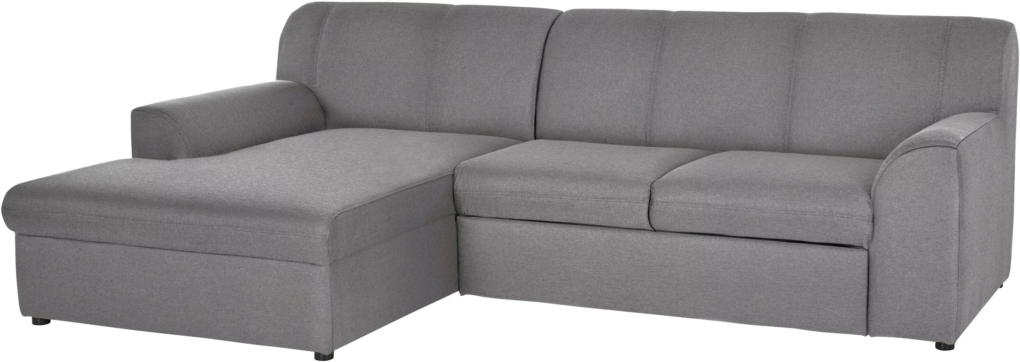 DOMO collection Ecksofa »Topper, elegant und zeitlos, kompaktes Stellmaß 24 günstig online kaufen