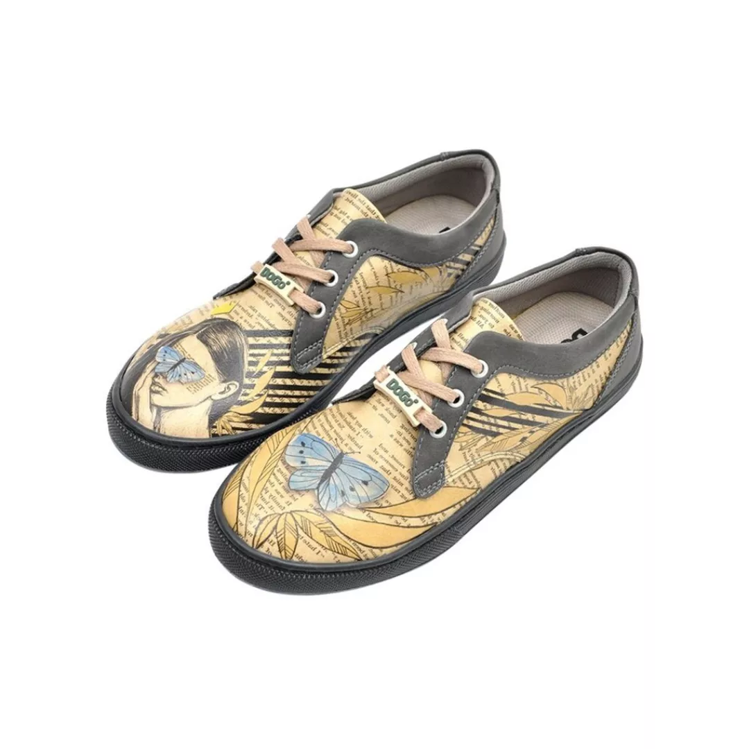 DOGO Sneaker "Damen Cord Butterfly Queen Vegan Damen Sneaker / Female", Veg günstig online kaufen