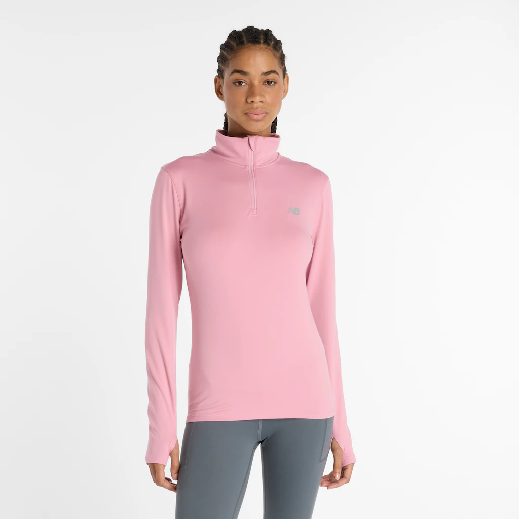 New Balance Laufshirt "Sport Essentials Space Dye Quarter Zip" günstig online kaufen