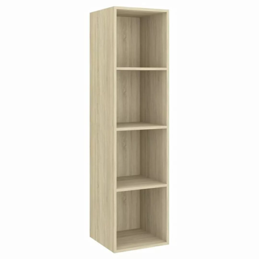 Tv-wandschrank Sonoma-eiche 37x37x142,5 Cm Spanplatte günstig online kaufen