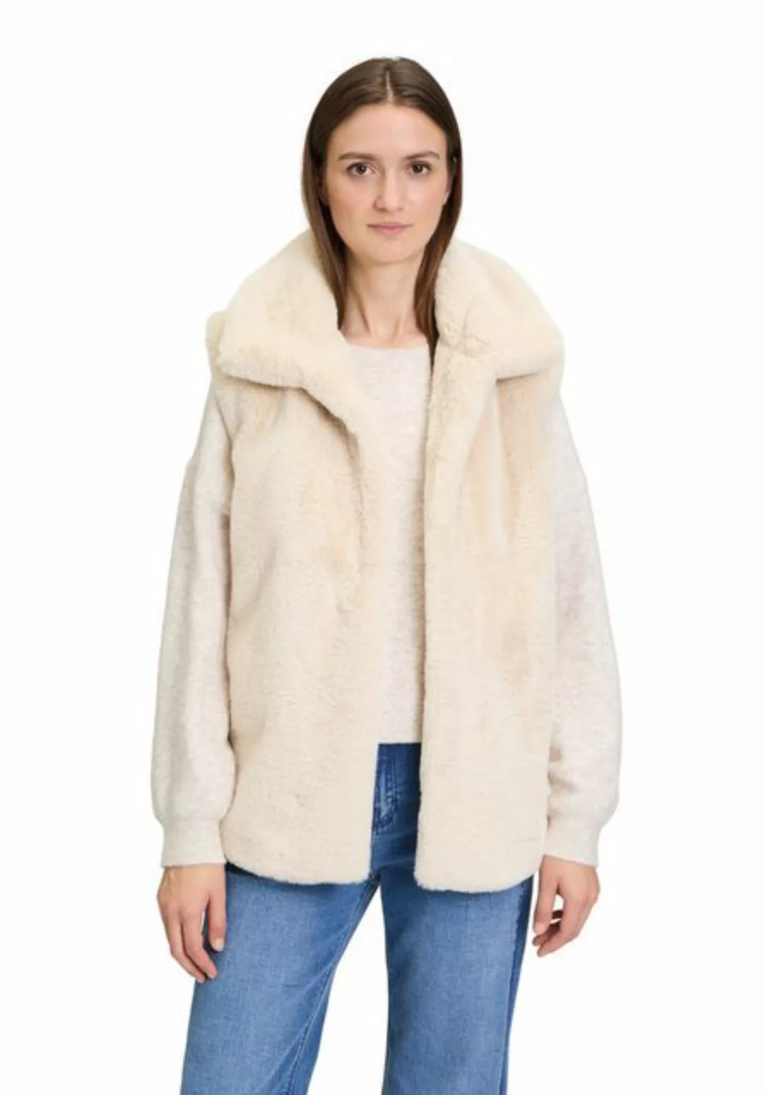 Cartoon Outdoorjacke Fake Fur-Weste günstig online kaufen