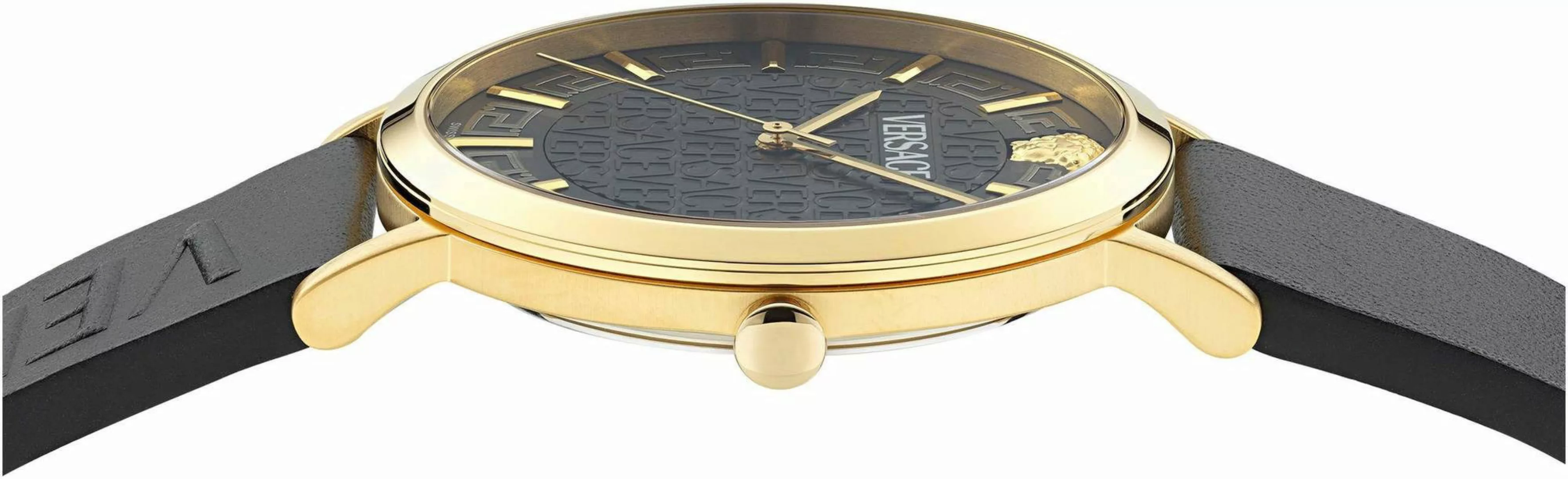 Versace Schweizer Uhr GRECA SLIM, Mit günstig online kaufen