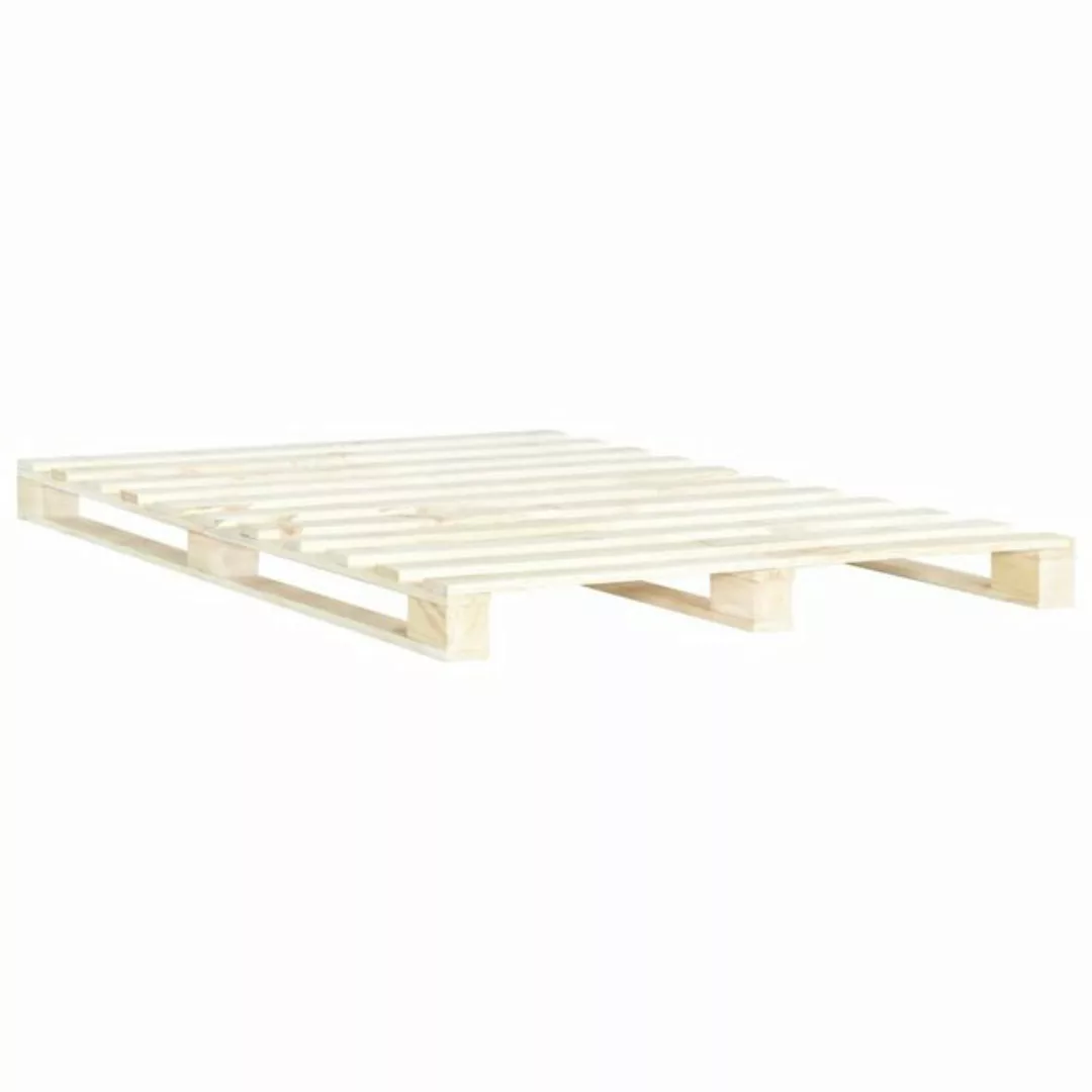 Palettenbett Massivholz Kiefer 160×200 Cm günstig online kaufen