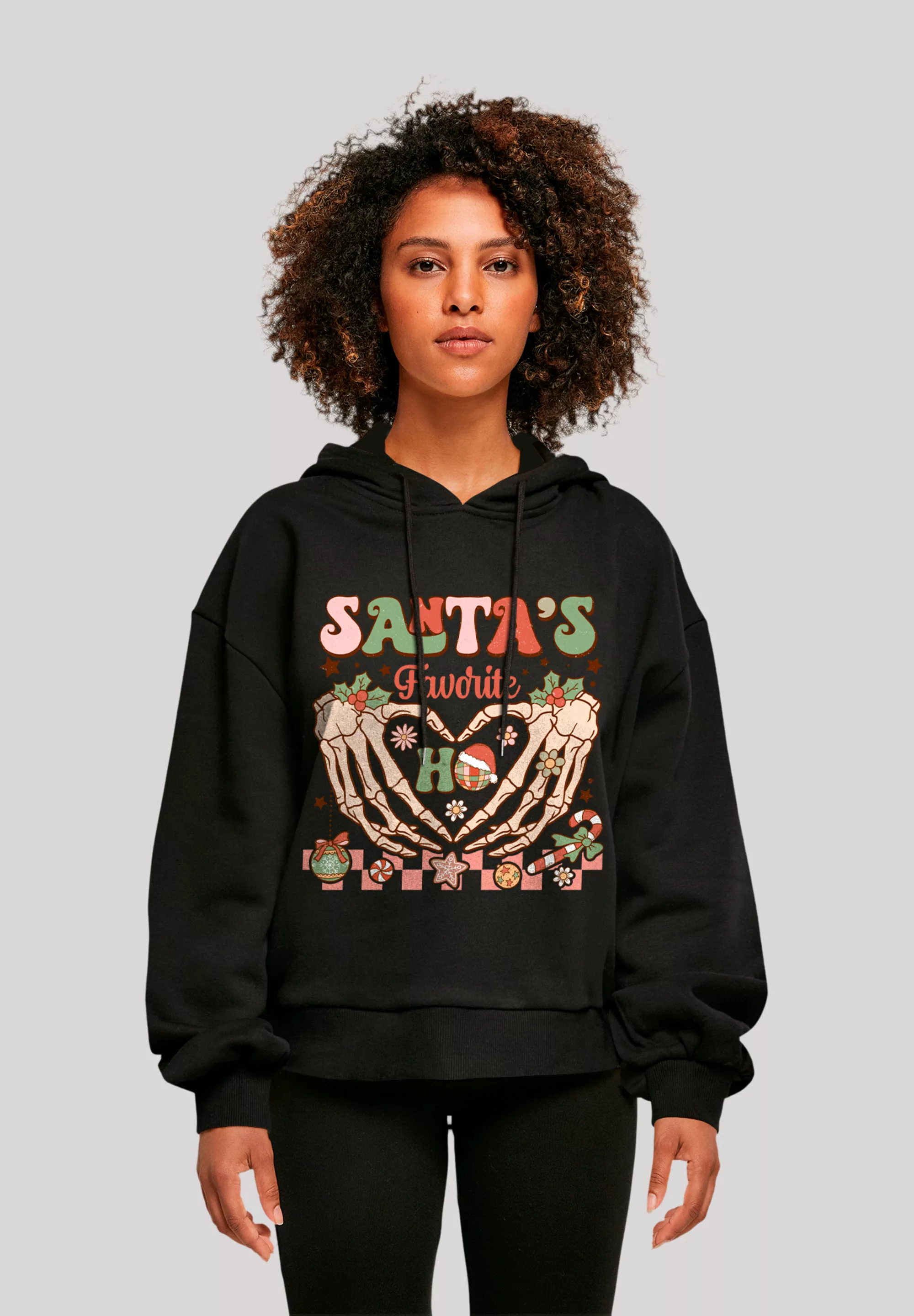 F4NT4STIC Kapuzenpullover "Santas favorite Ho Ho Ho Weihnachten", Premium Q günstig online kaufen