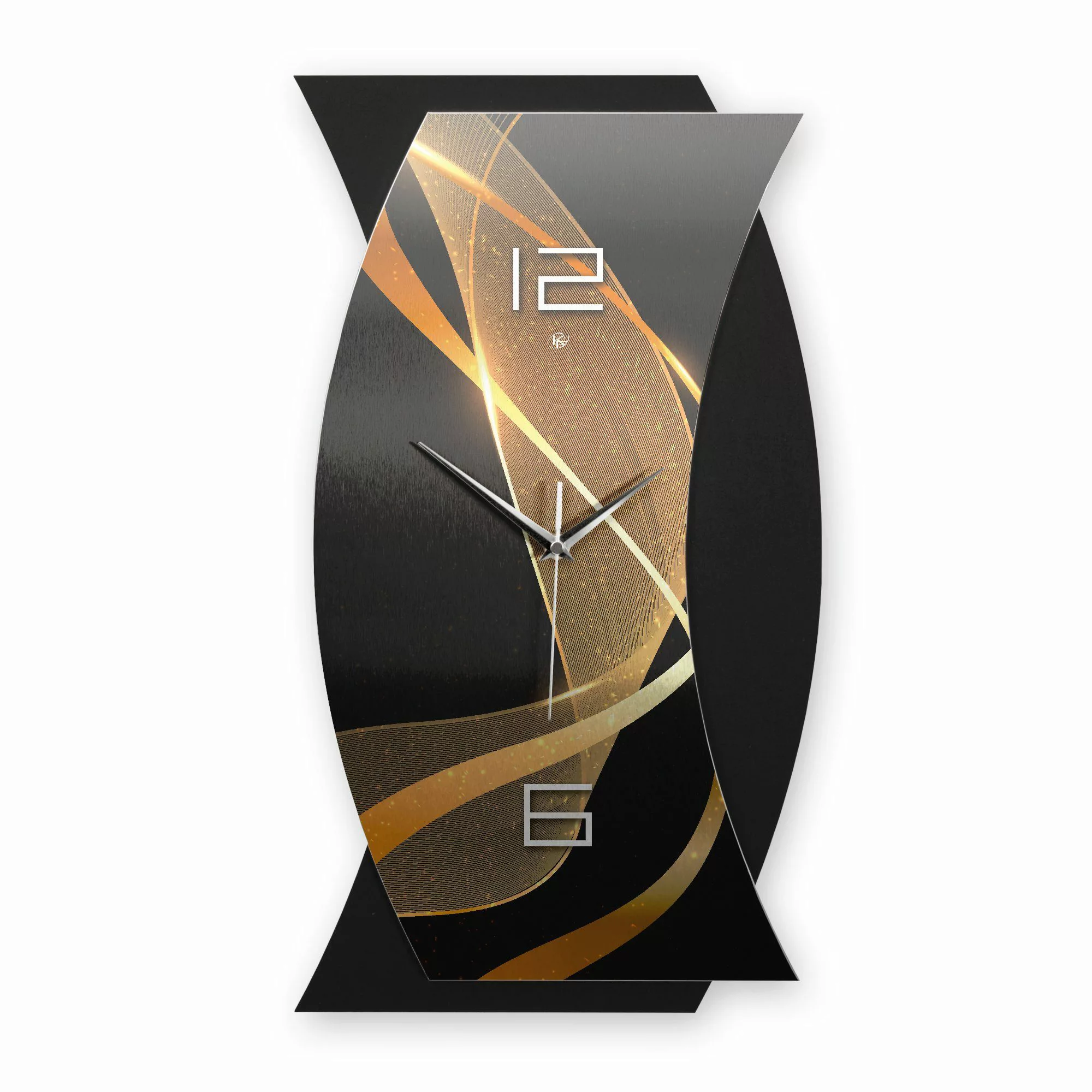 Kreative Feder Wanduhr 3D Designer-WANDUHR Dynamic günstig online kaufen