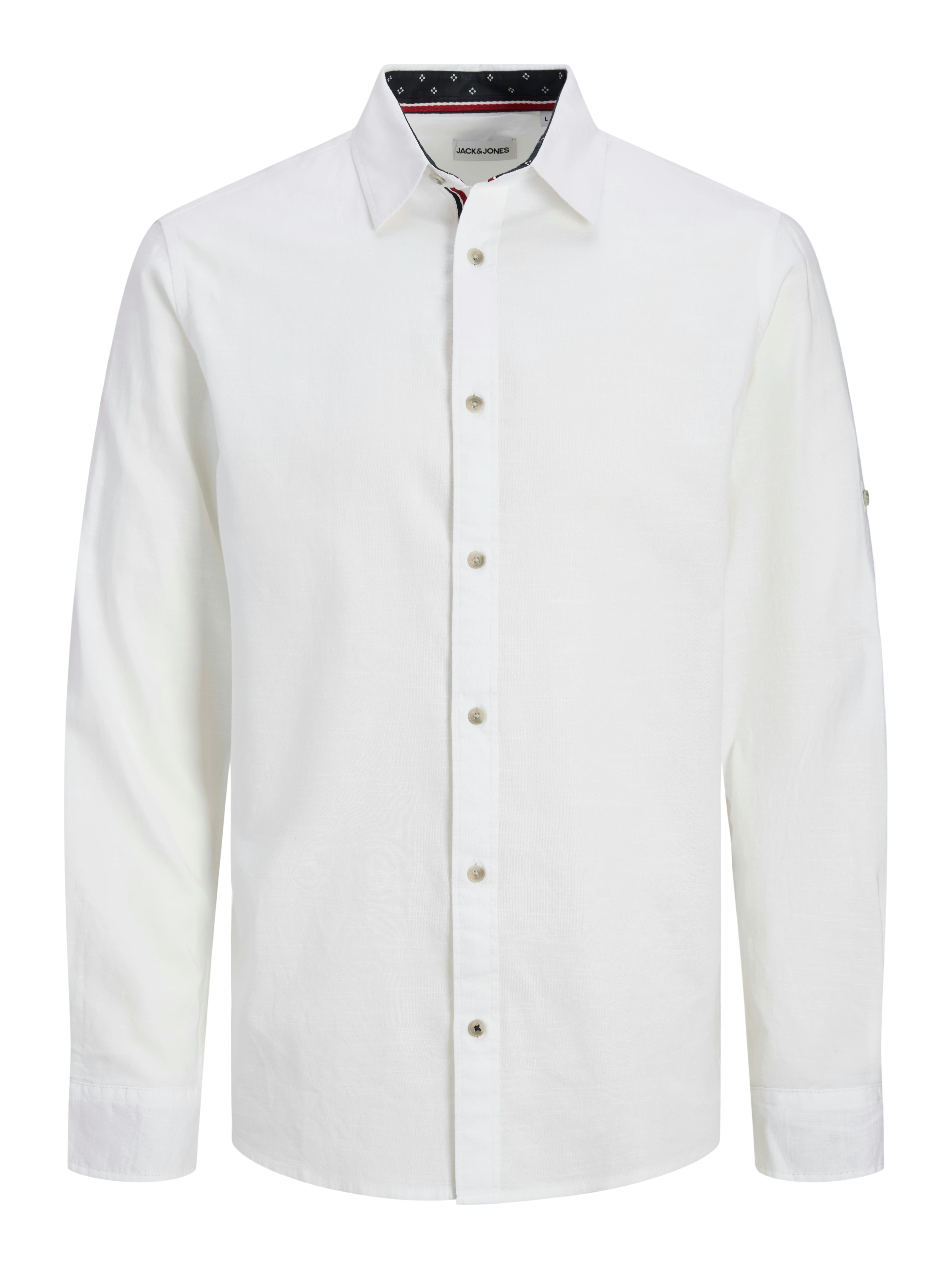 Jack & Jones Langarmhemd "JJPIERRE SLUB DETAIL SHIRT LS" günstig online kaufen