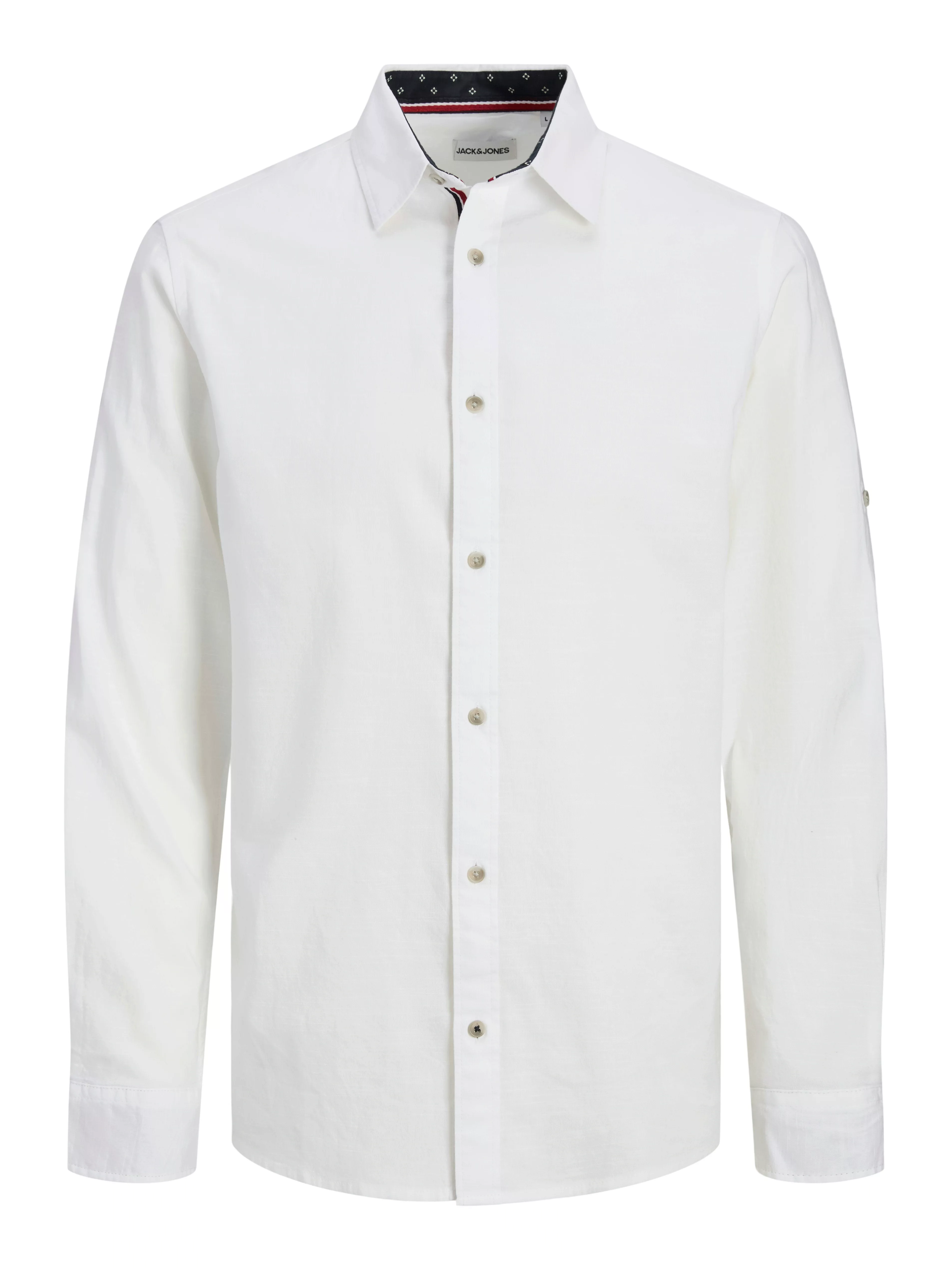 Jack & Jones Langarmhemd "JJPIERRE SLUB DETAIL SHIRT LS" günstig online kaufen