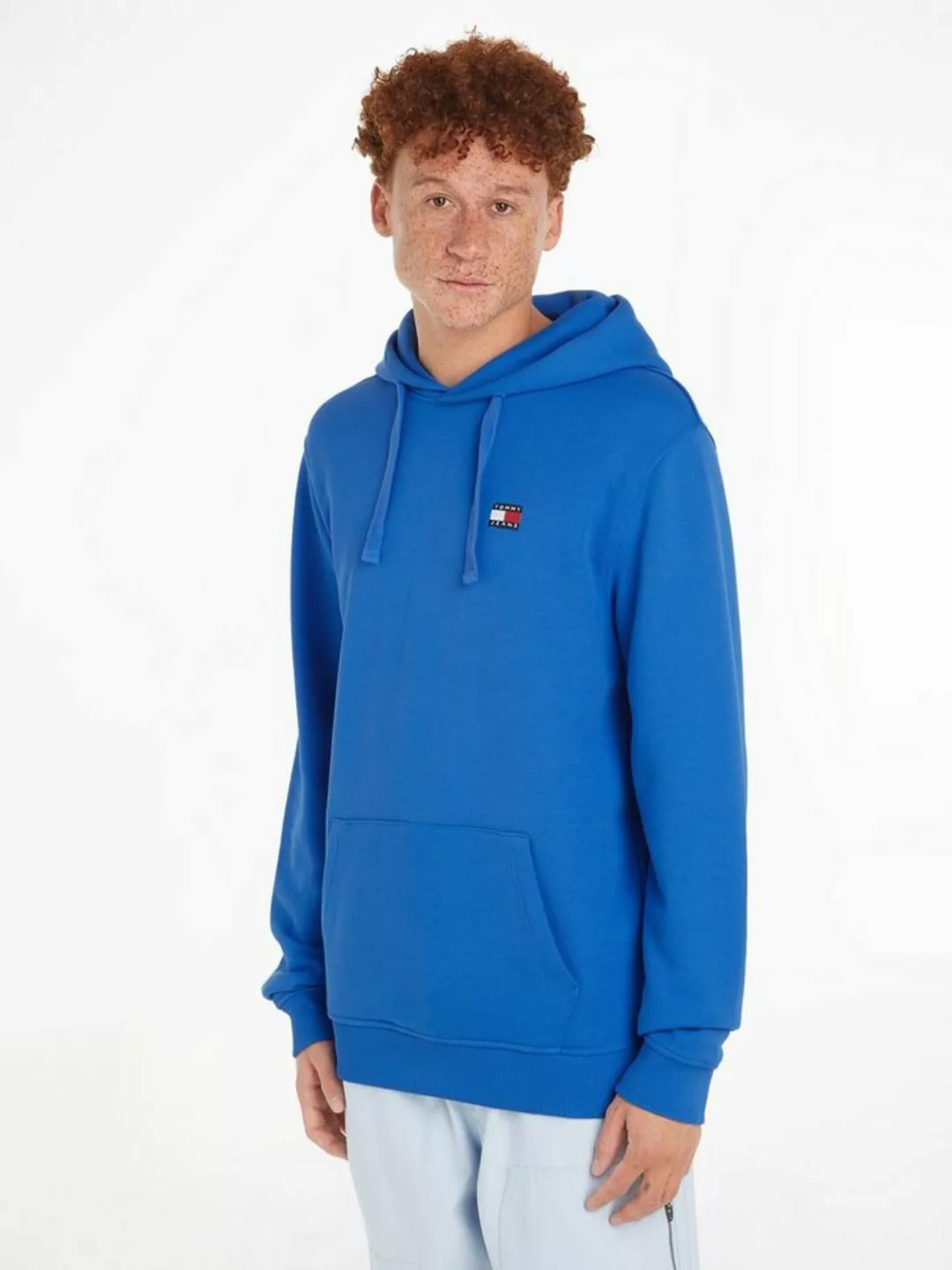 Tommy Jeans Kapuzensweatshirt TJM REG BADGE HOODIE EXT mit Kordel günstig online kaufen