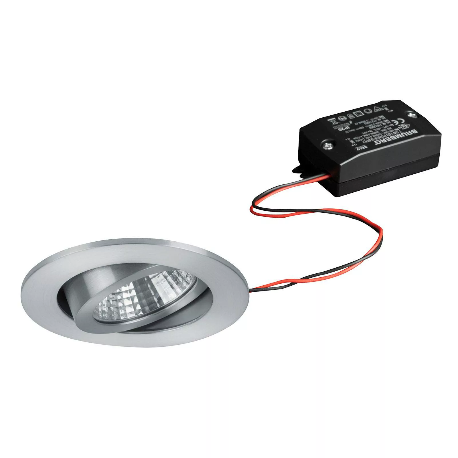 Brumberg LED-Einbaustrahler 7W 230V rund alu matt - 38261253 günstig online kaufen