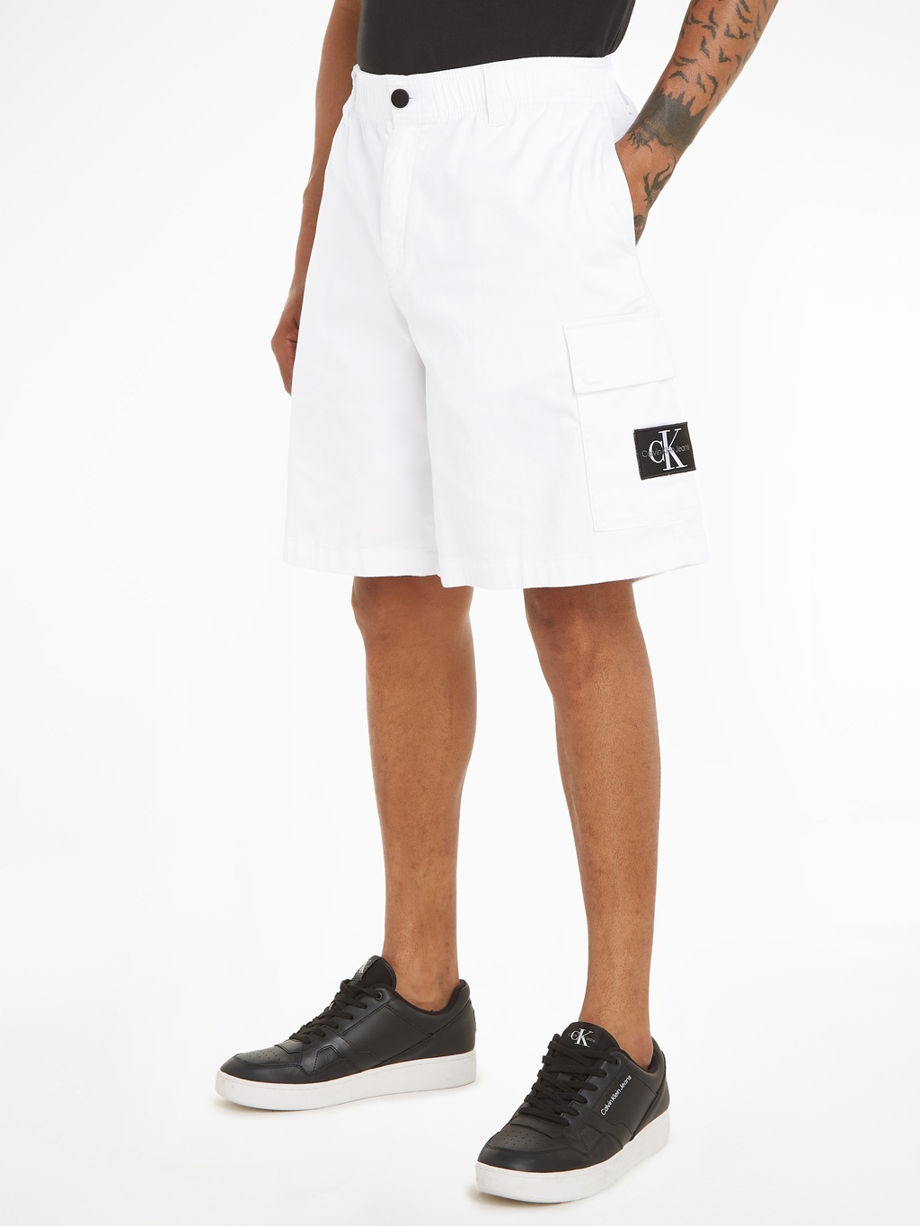 Calvin Klein Jeans Cargohose "CARGO SHORT", mit Logopatch günstig online kaufen