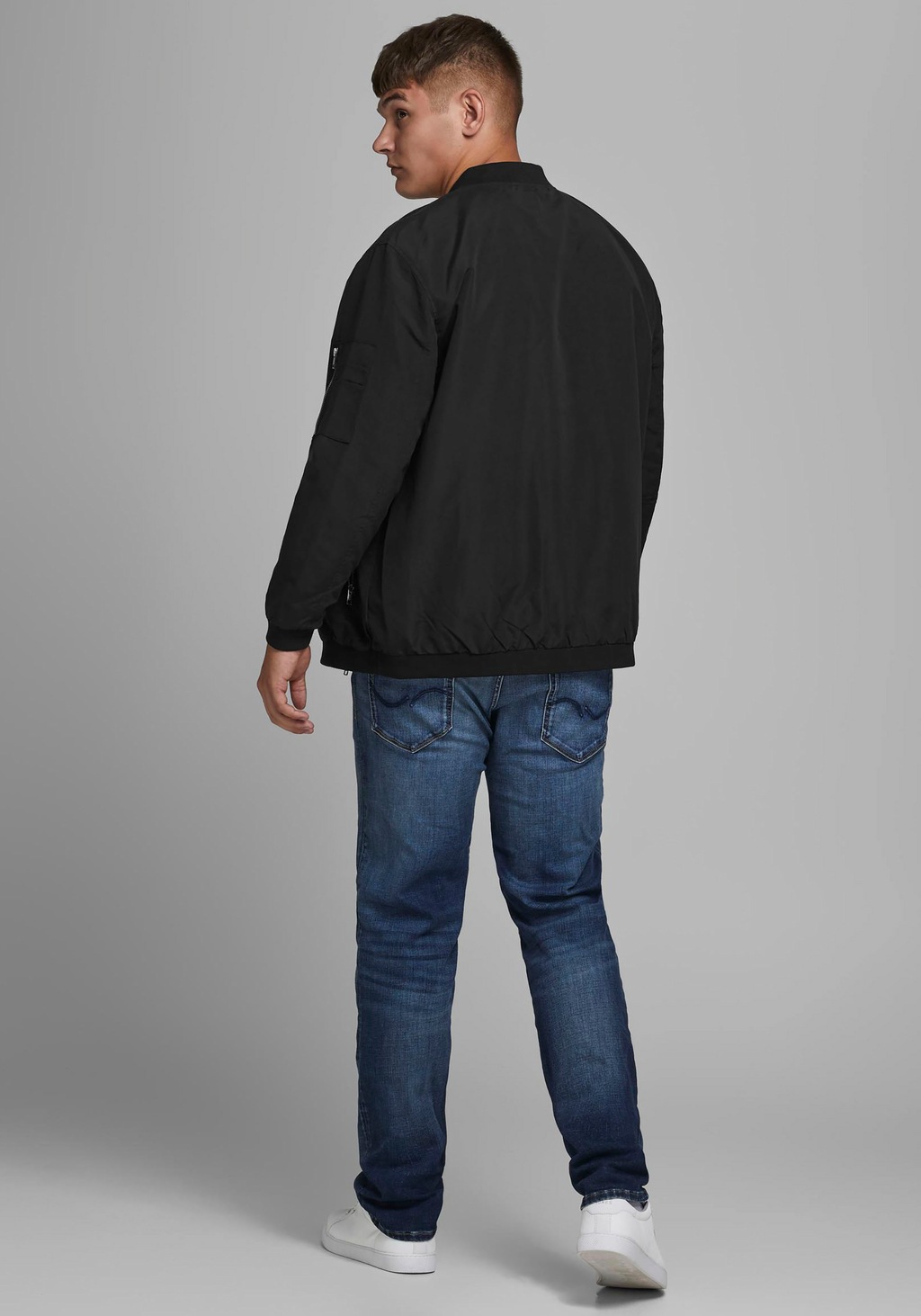 Jack & Jones Blouson Leichte Bomber Jacke Plus Size Große Übergrößen JJERUS günstig online kaufen