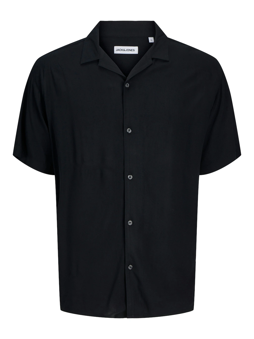 Jack & Jones PlusSize Kurzarmhemd "JJEJEFF SOLID RESORT SHIRT S/S SN PLS" günstig online kaufen