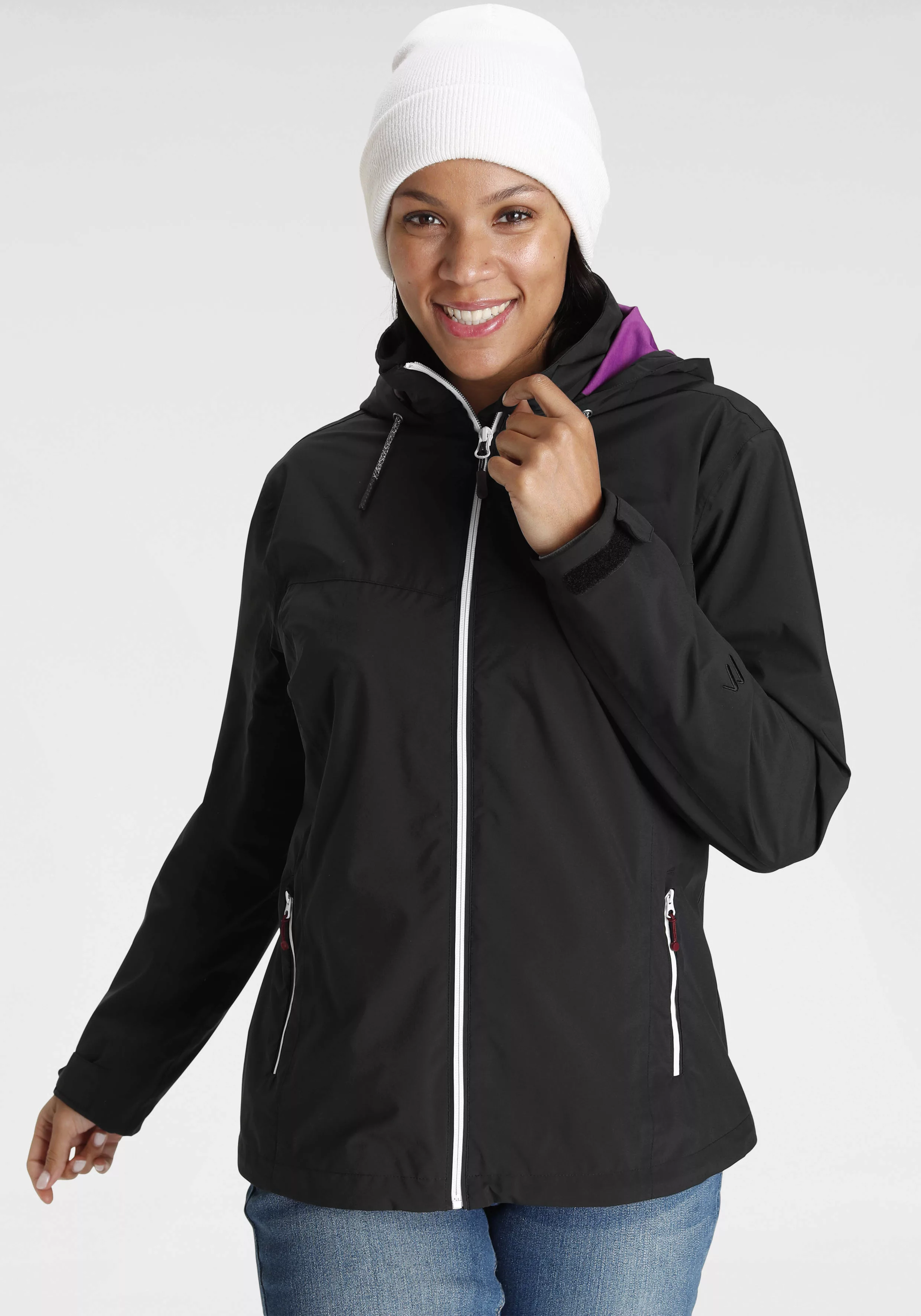 Maier Sports Outdoorjacke, mit Kapuze, Wasserdichte Übergangsjacke, auch in günstig online kaufen