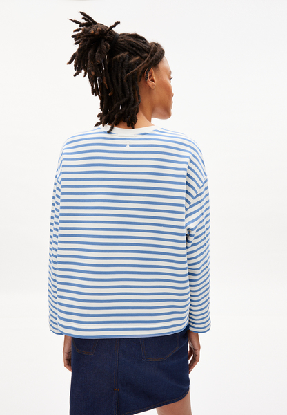 Frankaa Stripe - Damen Sweatshirt Aus Bio-baumwolle günstig online kaufen