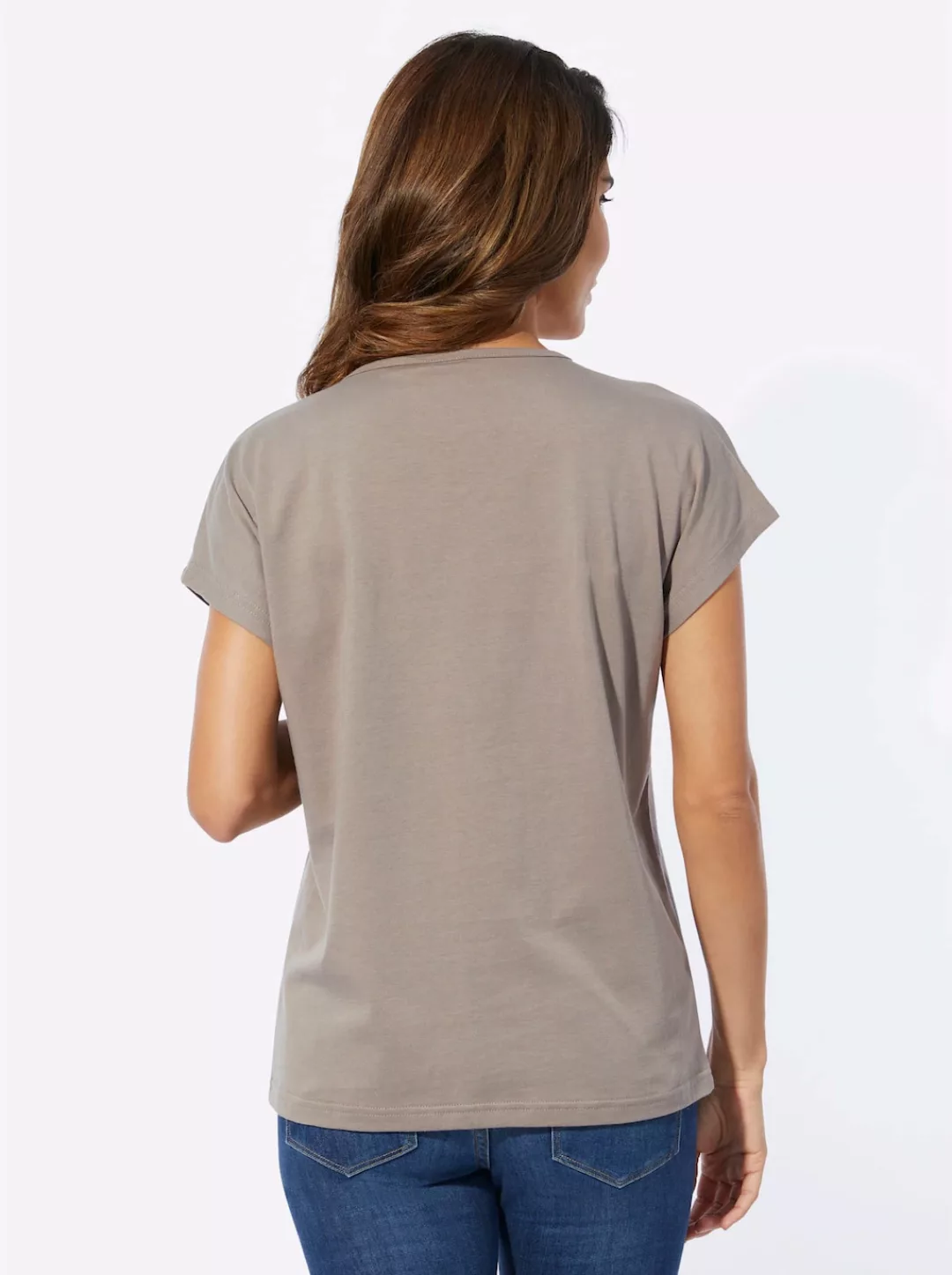Classic Basics Rundhalsshirt "Rundhals-Shirt", (1 tlg.) günstig online kaufen