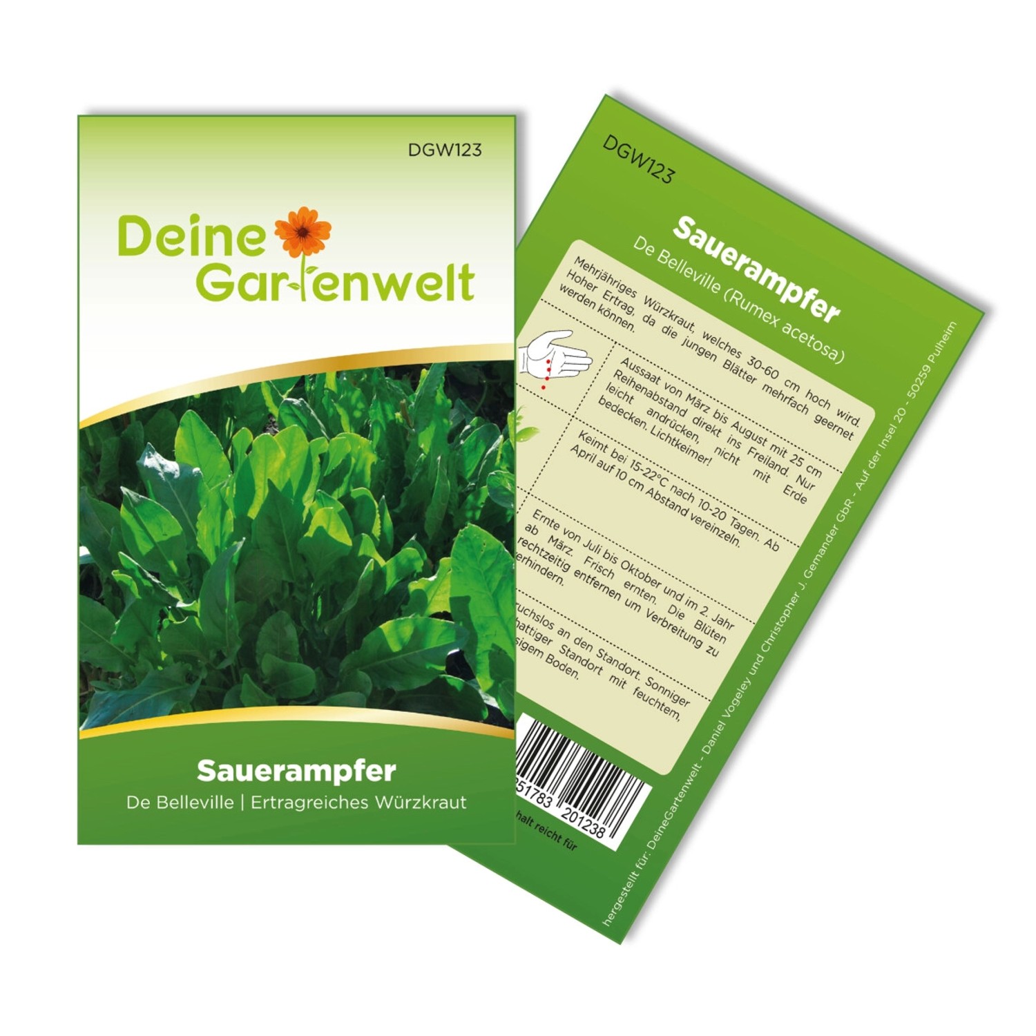 Deine Gartenwelt Sauerampfer De Belleville Samen günstig online kaufen
