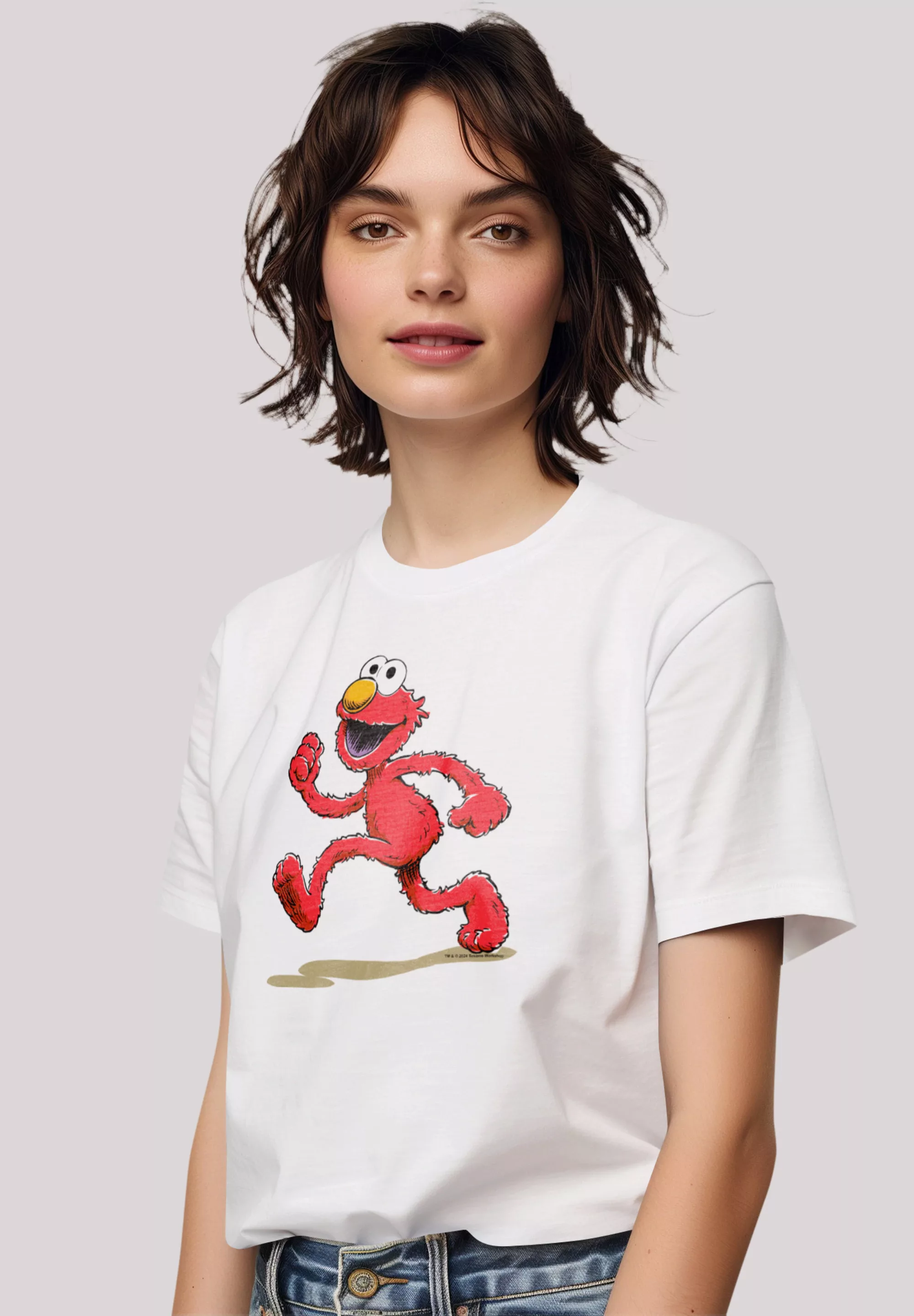 F4NT4STIC T-Shirt "Sesamstraße Elmo Running", Premium Qualität günstig online kaufen