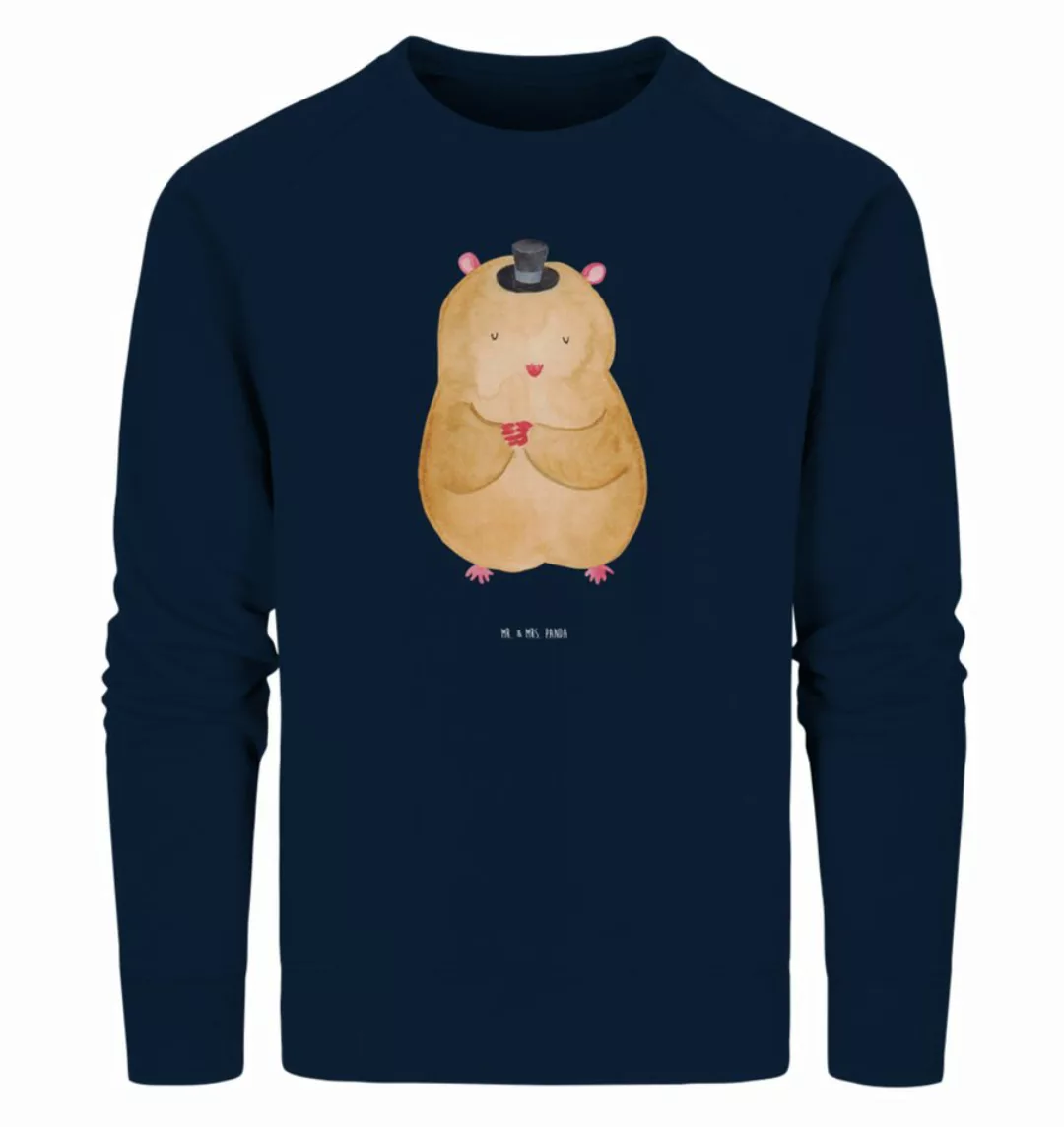 Mr. & Mrs. Panda Longpullover Hamster Hut Größe L - French Navy - Geschenk, günstig online kaufen