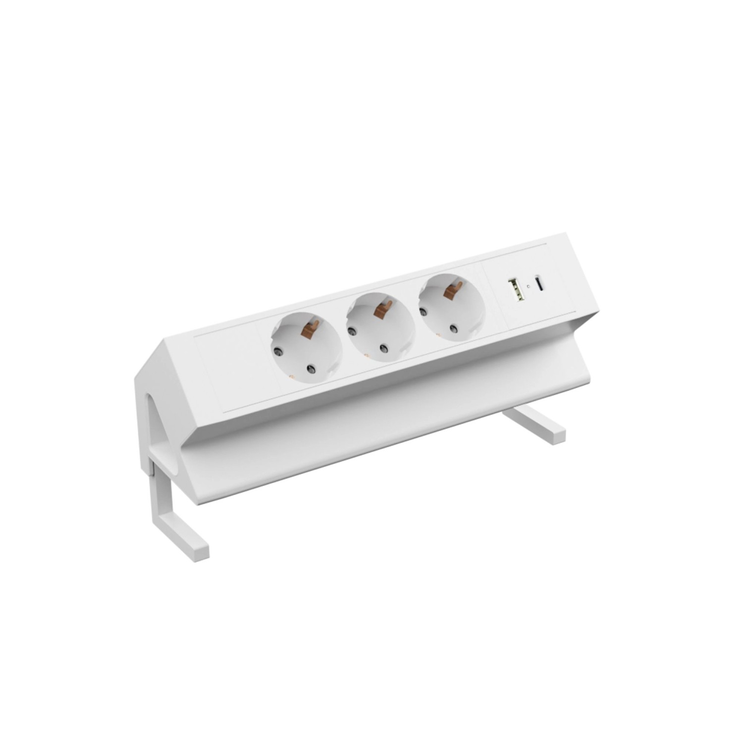 kalb 3er Aufsatzsteckdose Zum Anklemmen USB A Und USB C 230VAC 16A Für Möbe günstig online kaufen