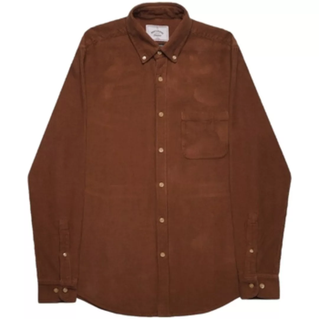 Portuguese Flannel  Hemdbluse Lobo Shirt - Brown günstig online kaufen